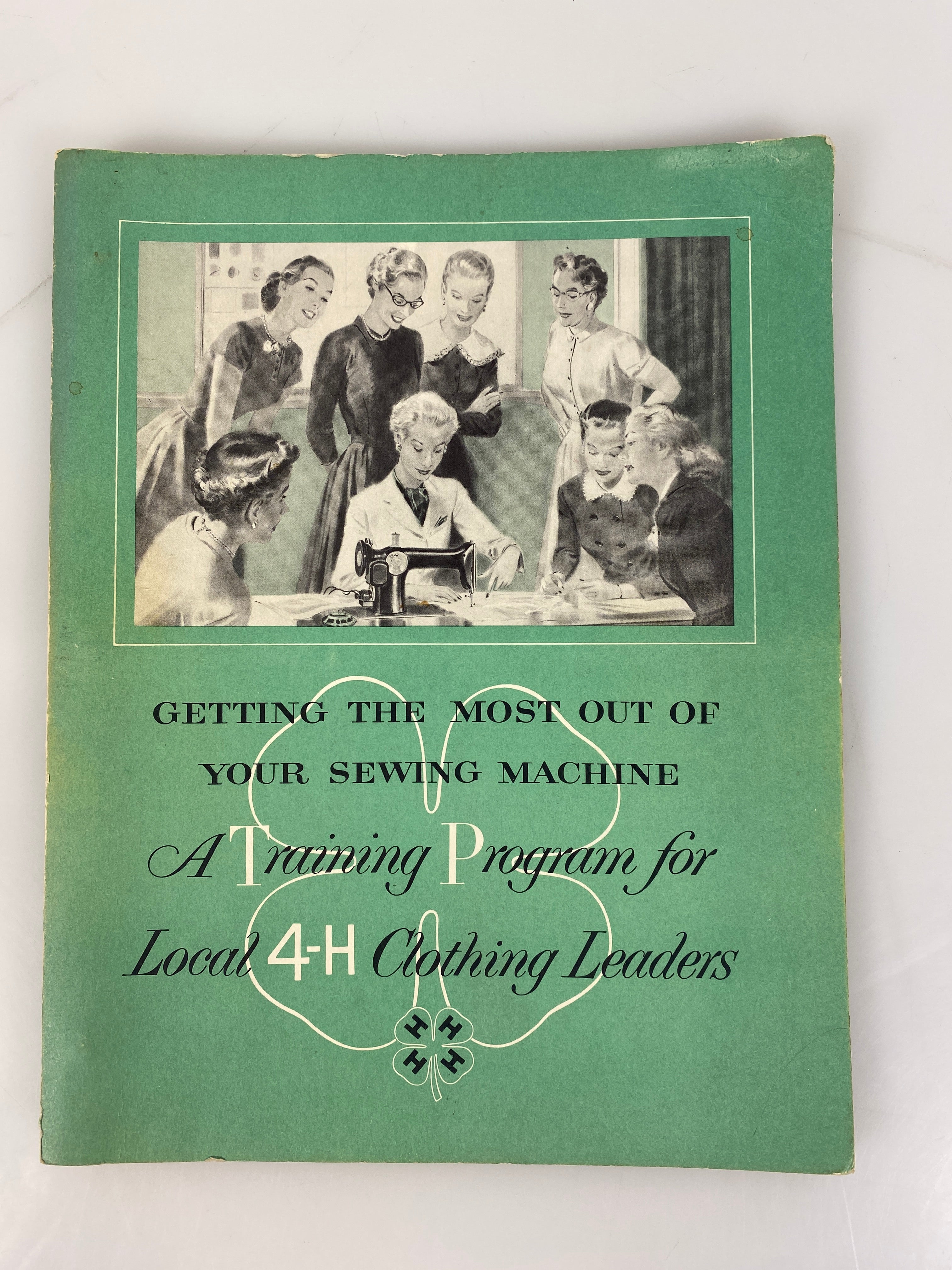 Vintage 4H Training Program for Sewing 1950s