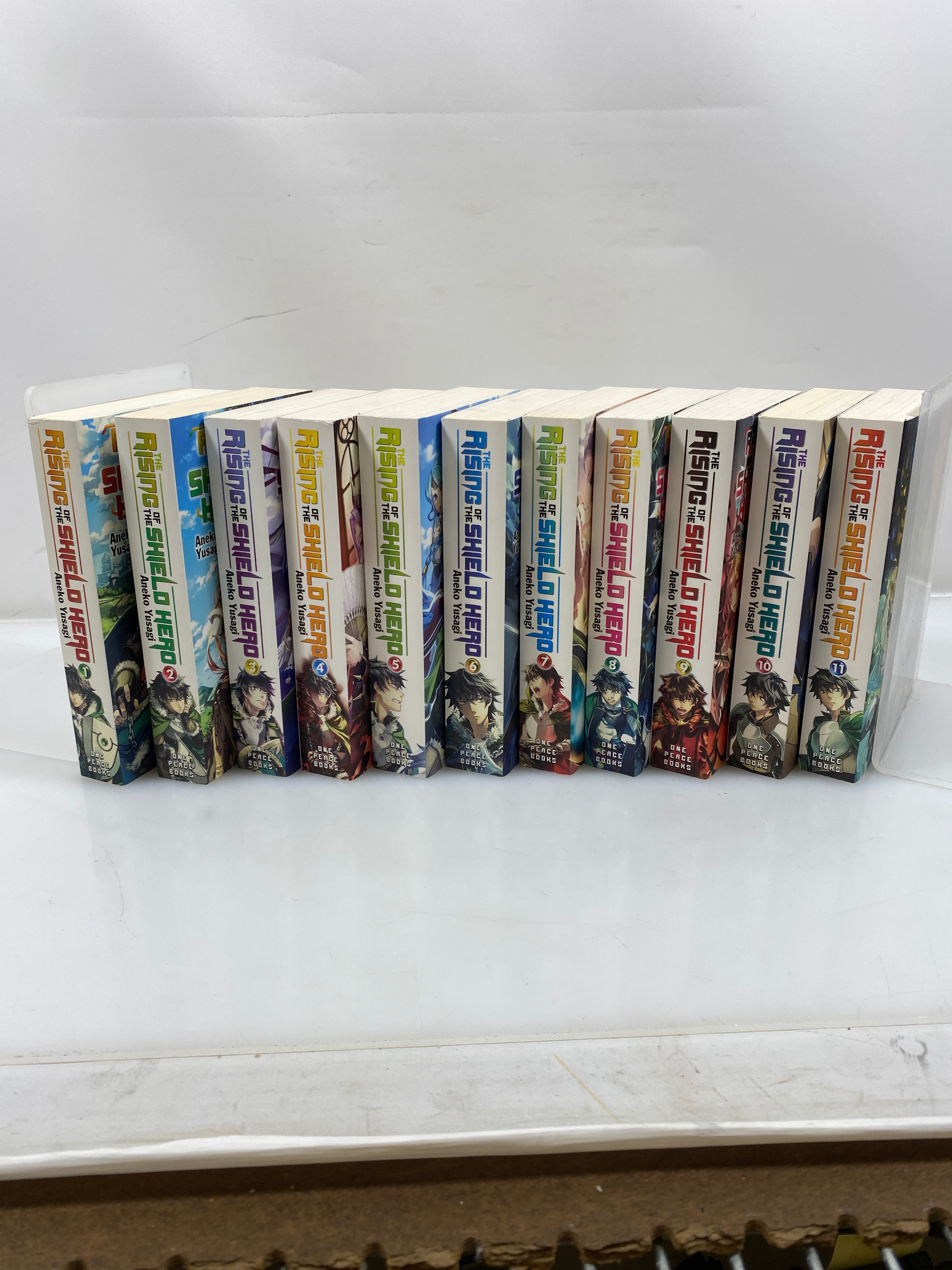 Lot of 11: The Rising of The Shield Hero Light Novel, Vols 1,2,3,4,5,6,7,8,9,10,11 2013-2015