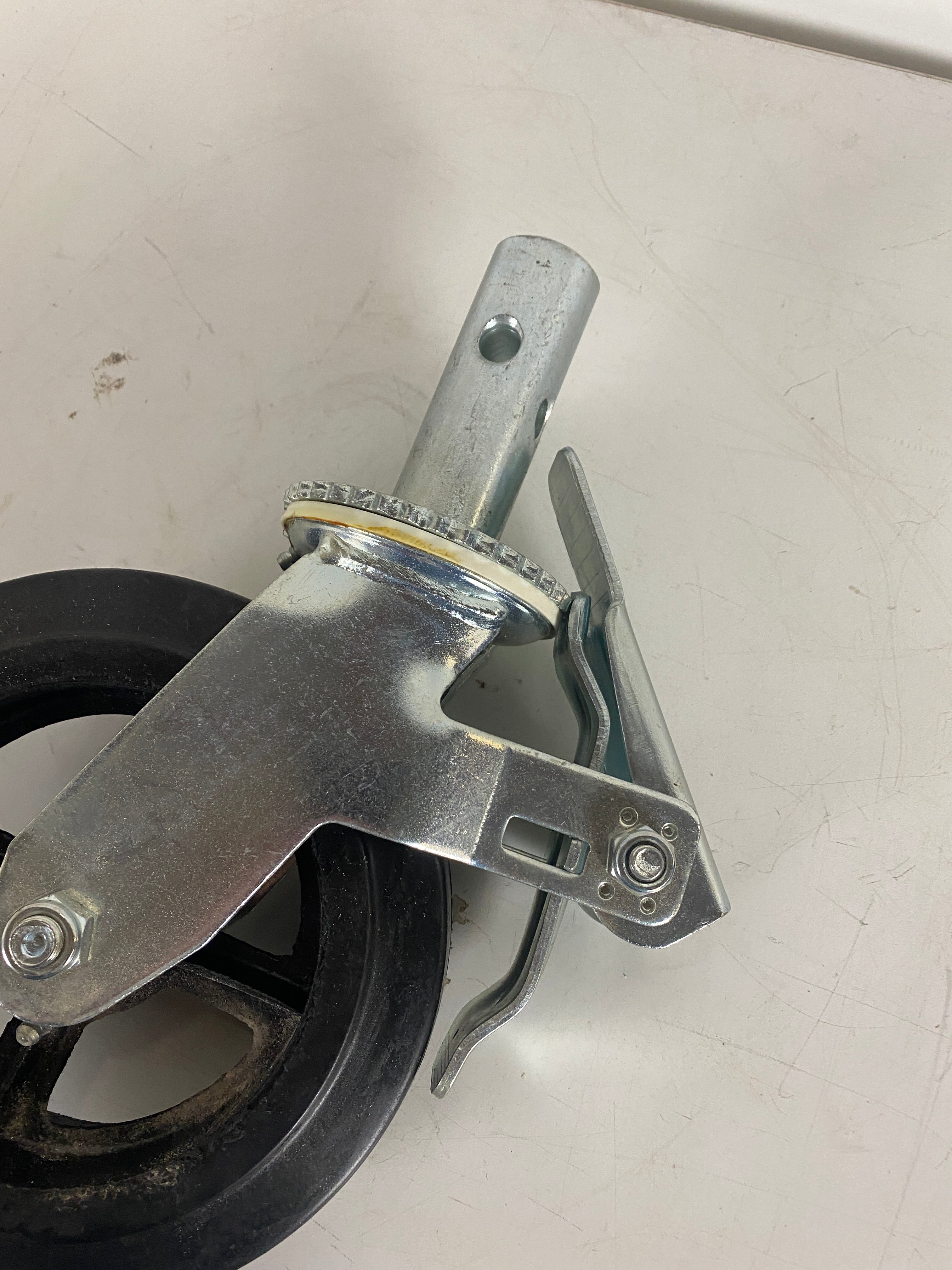 8" Cast Iron & Rubber Heavy Duty Caster Wheel