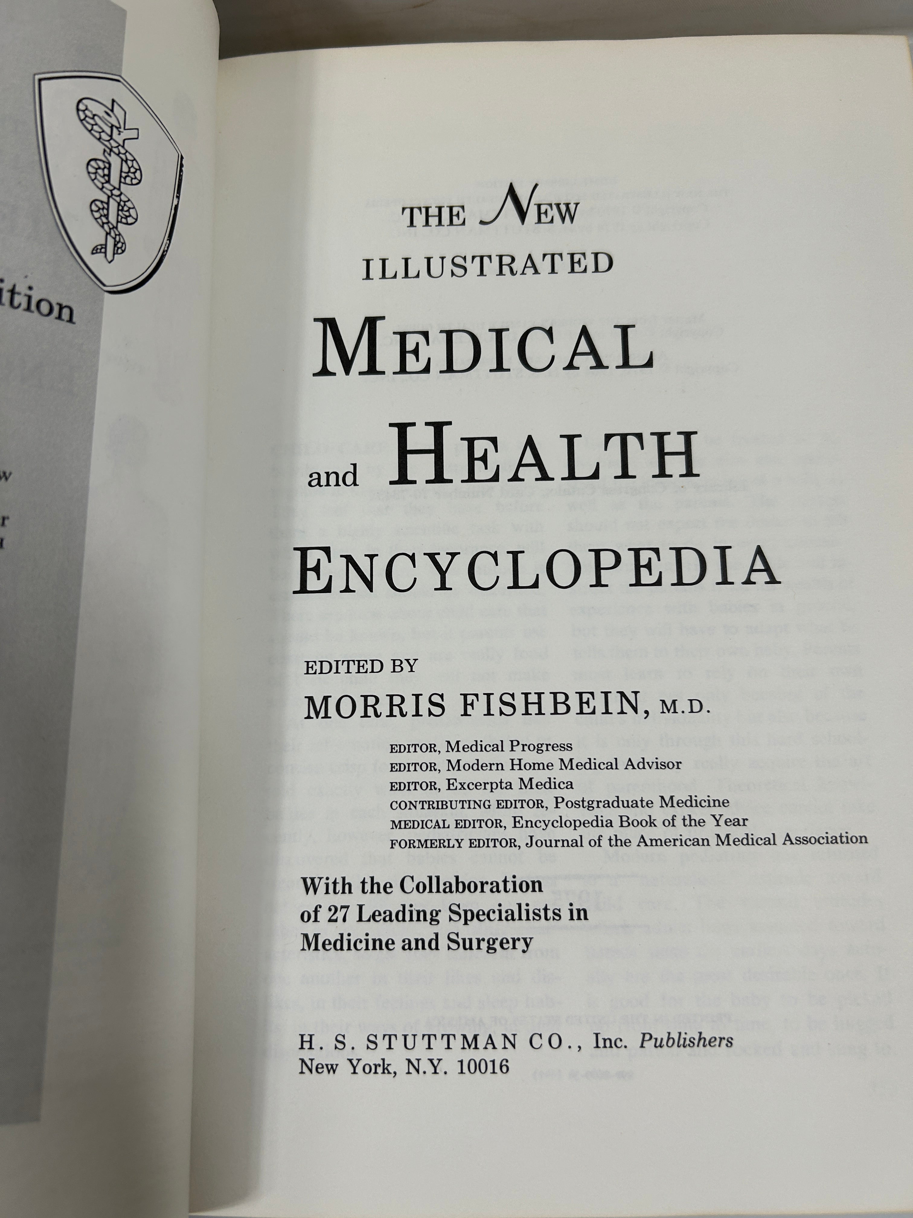Set of 4 The New Illustrated Medical & Health Encyclopedia Ed Fishbein 1975 HC