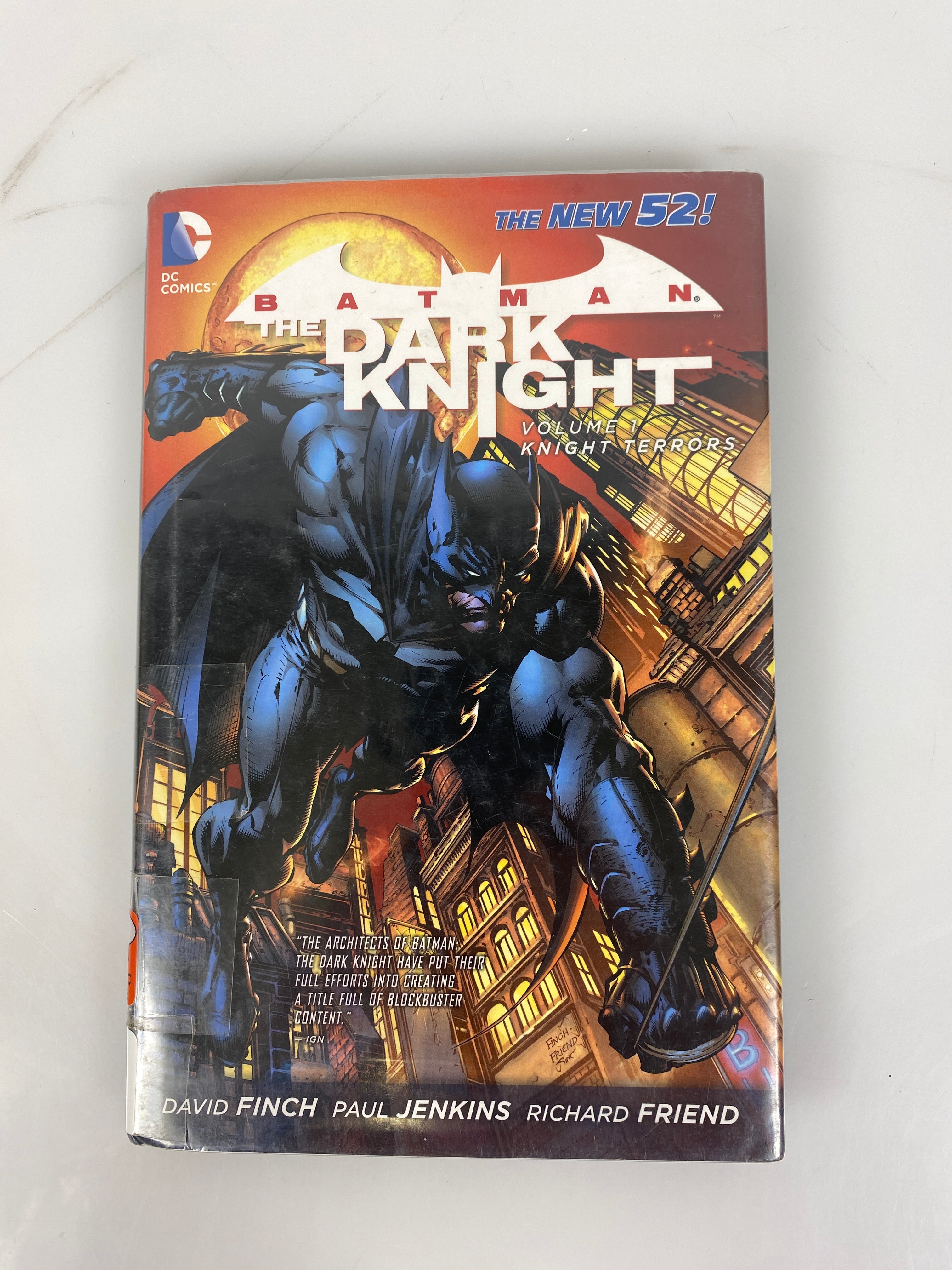 Batman Dark Knight Vol 1 Knight Terrors HC DC Comics 2012