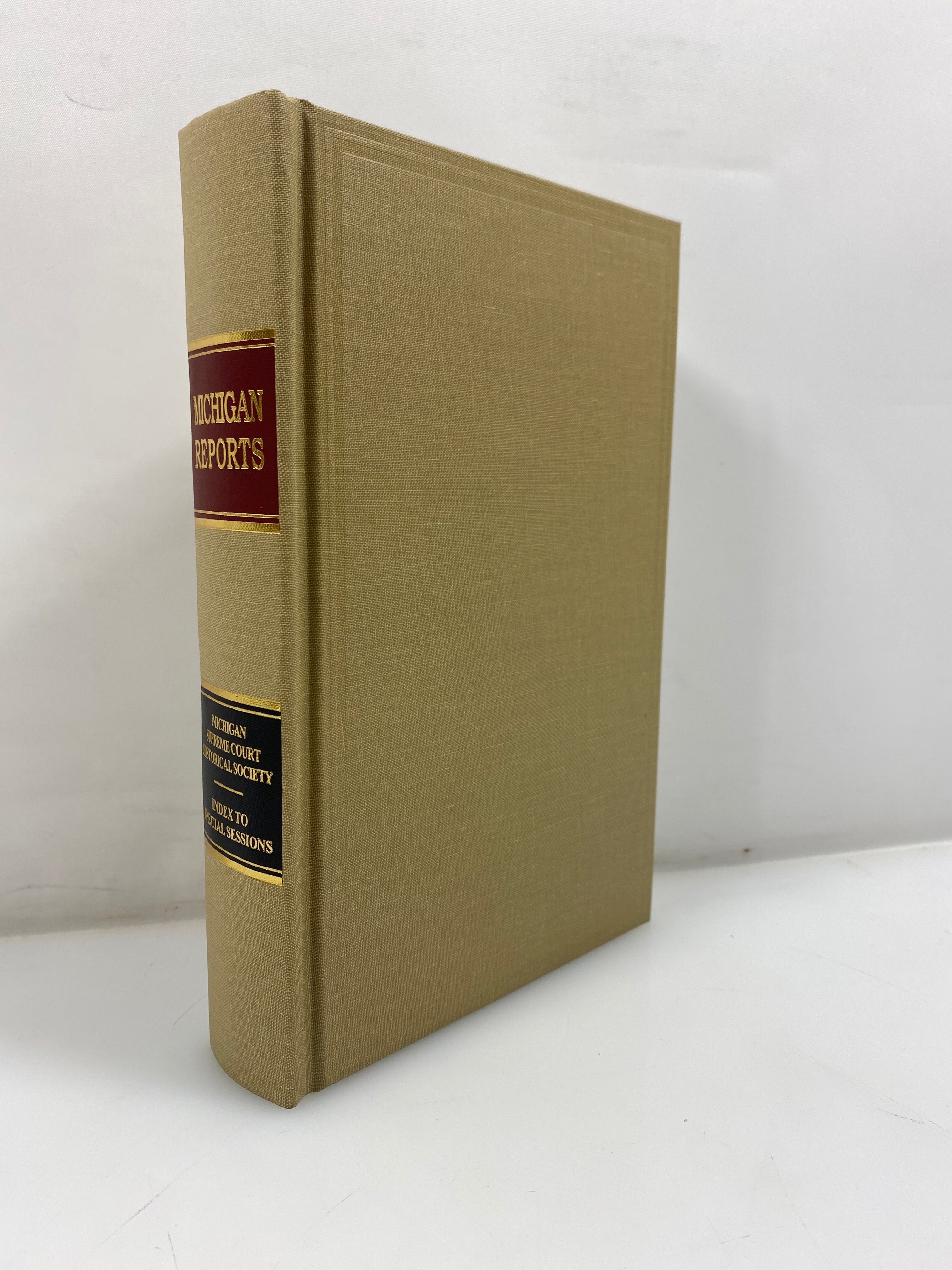 Index to Special Sessions of the Michigan Supreme Court 2004 HC