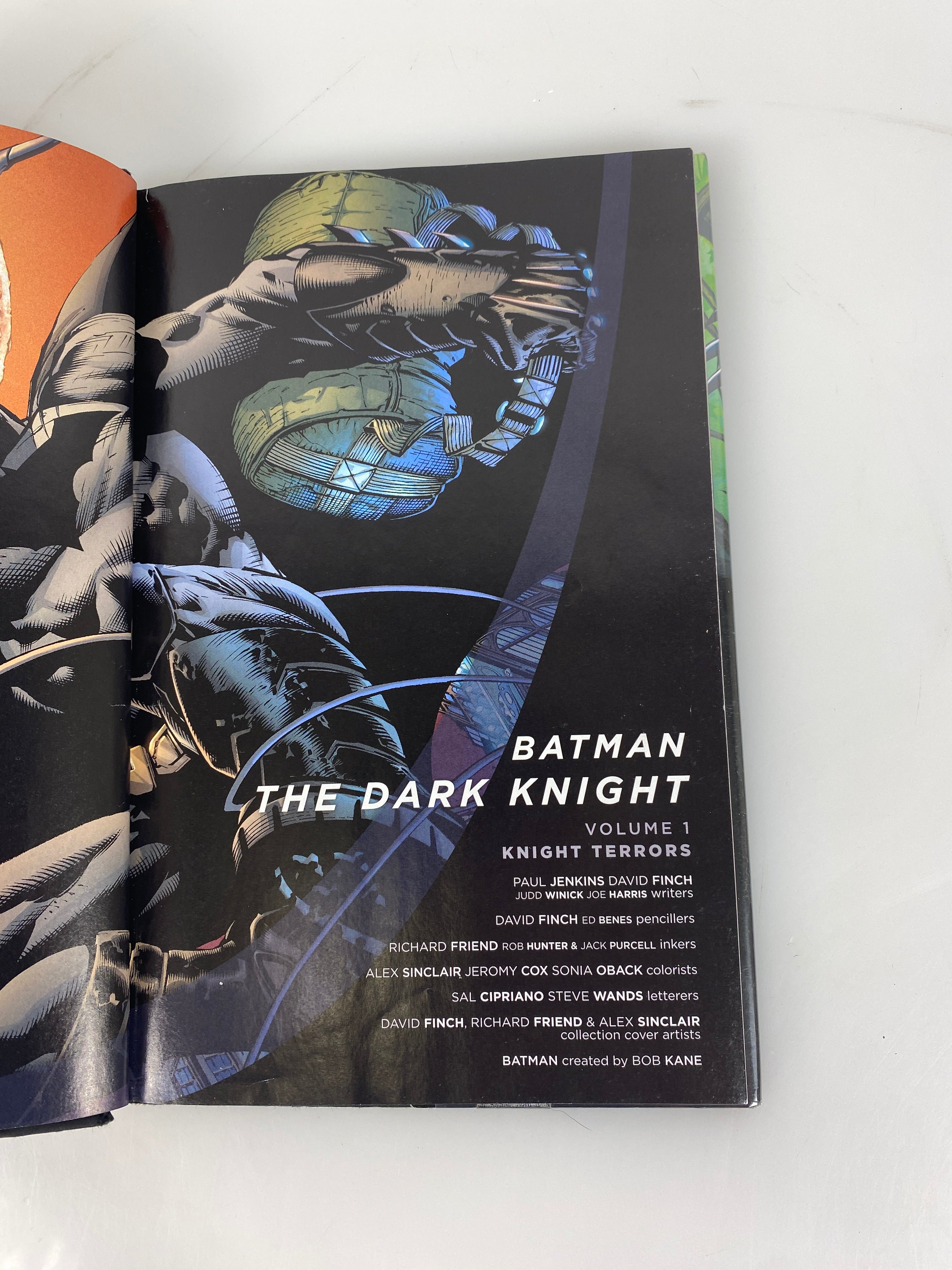 Batman Dark Knight Vol 1 Knight Terrors HC DC Comics 2012