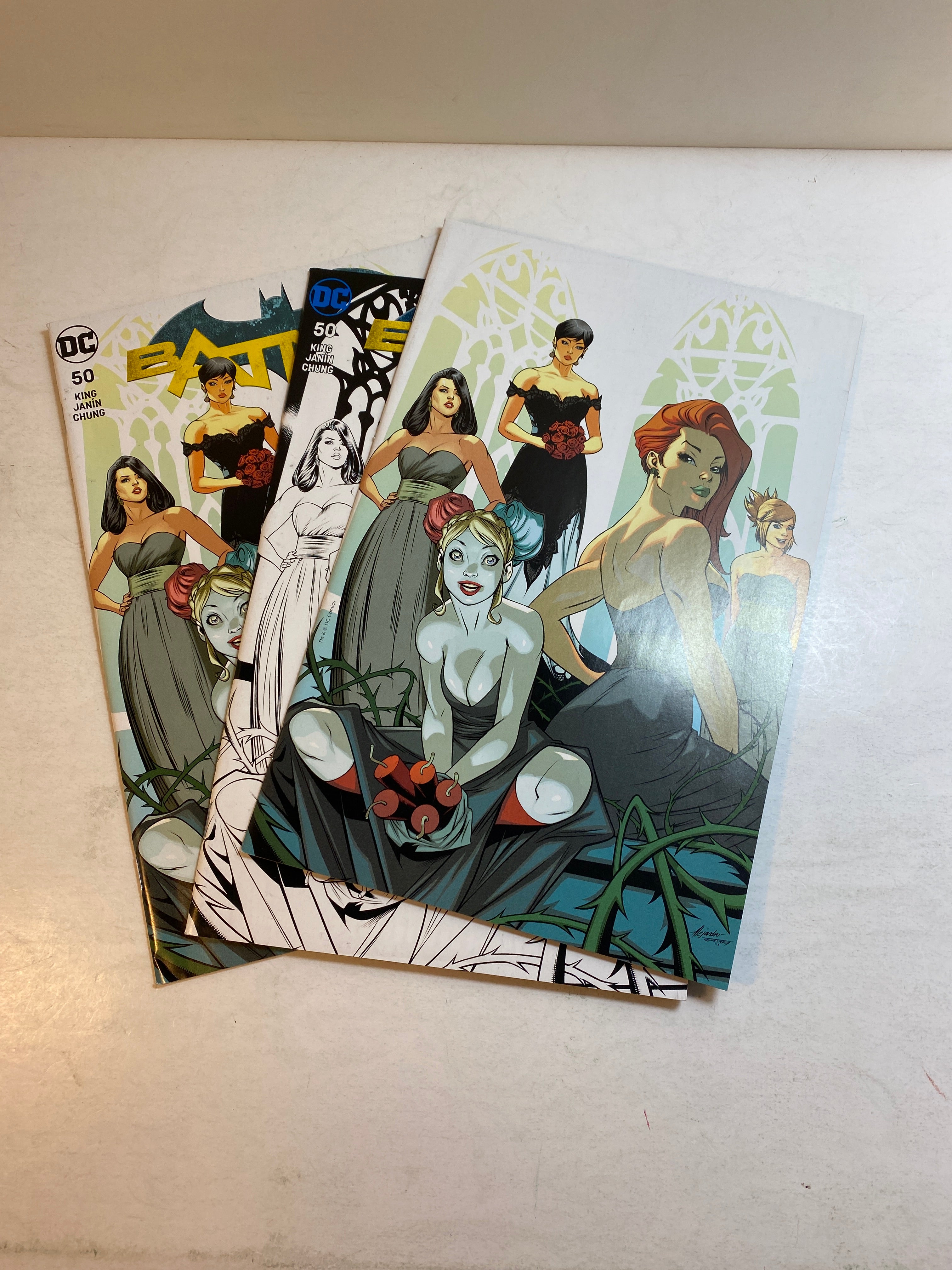 Lot of 3 Batman #50 Coliseum Comics McCaig Variants DC 2018