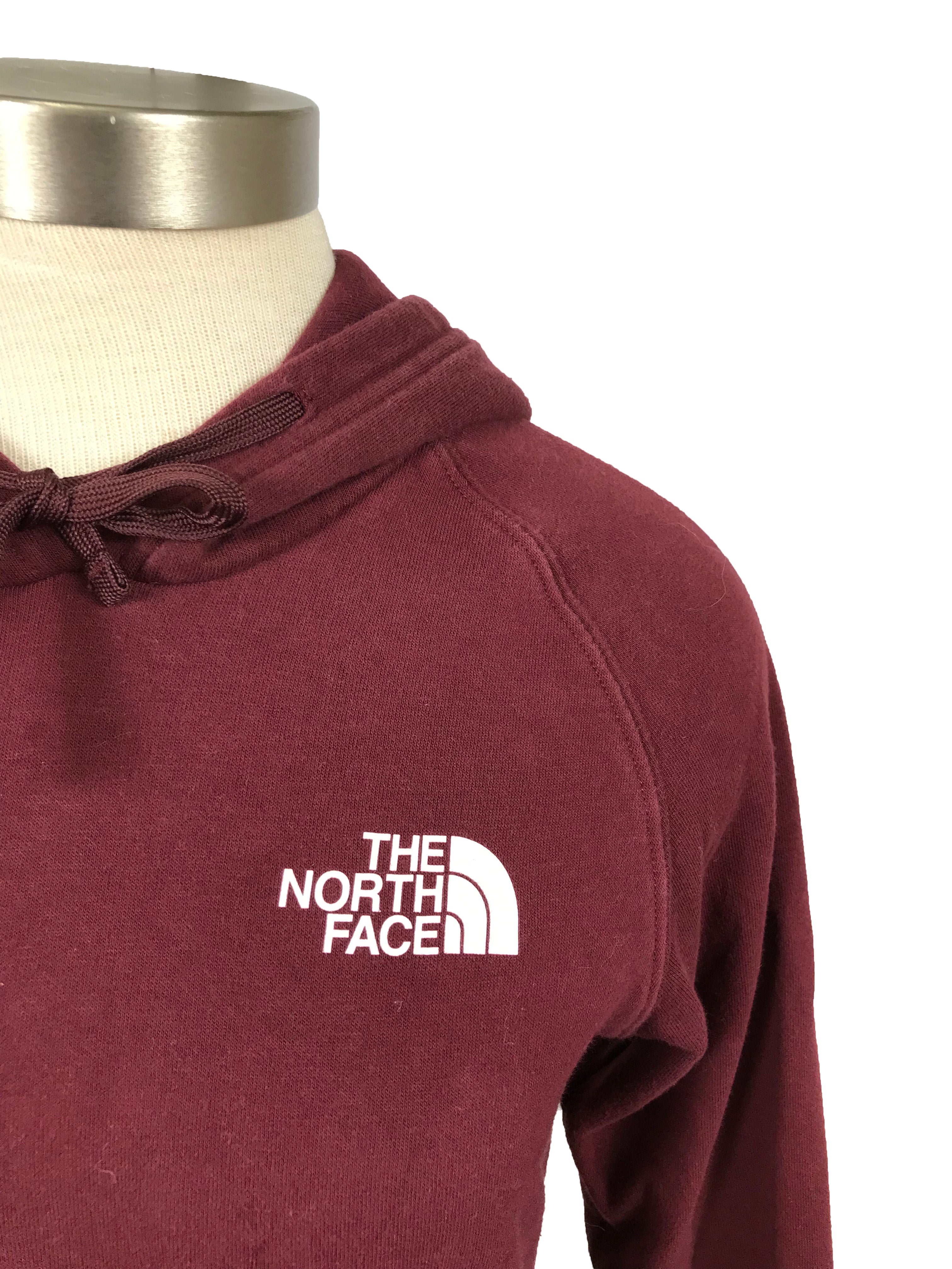 The North Face Burgundy Hoodie Women's Size S