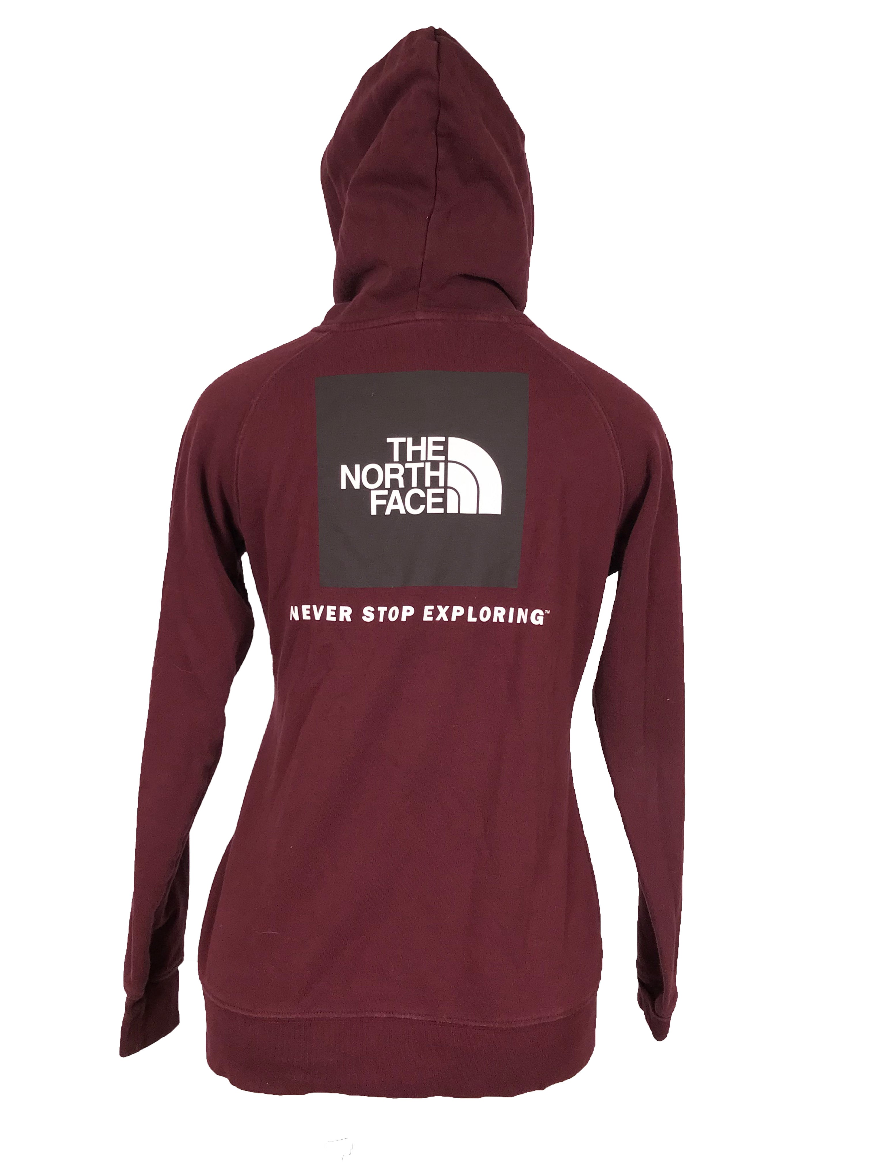 The North Face Burgundy Hoodie Women's Size S