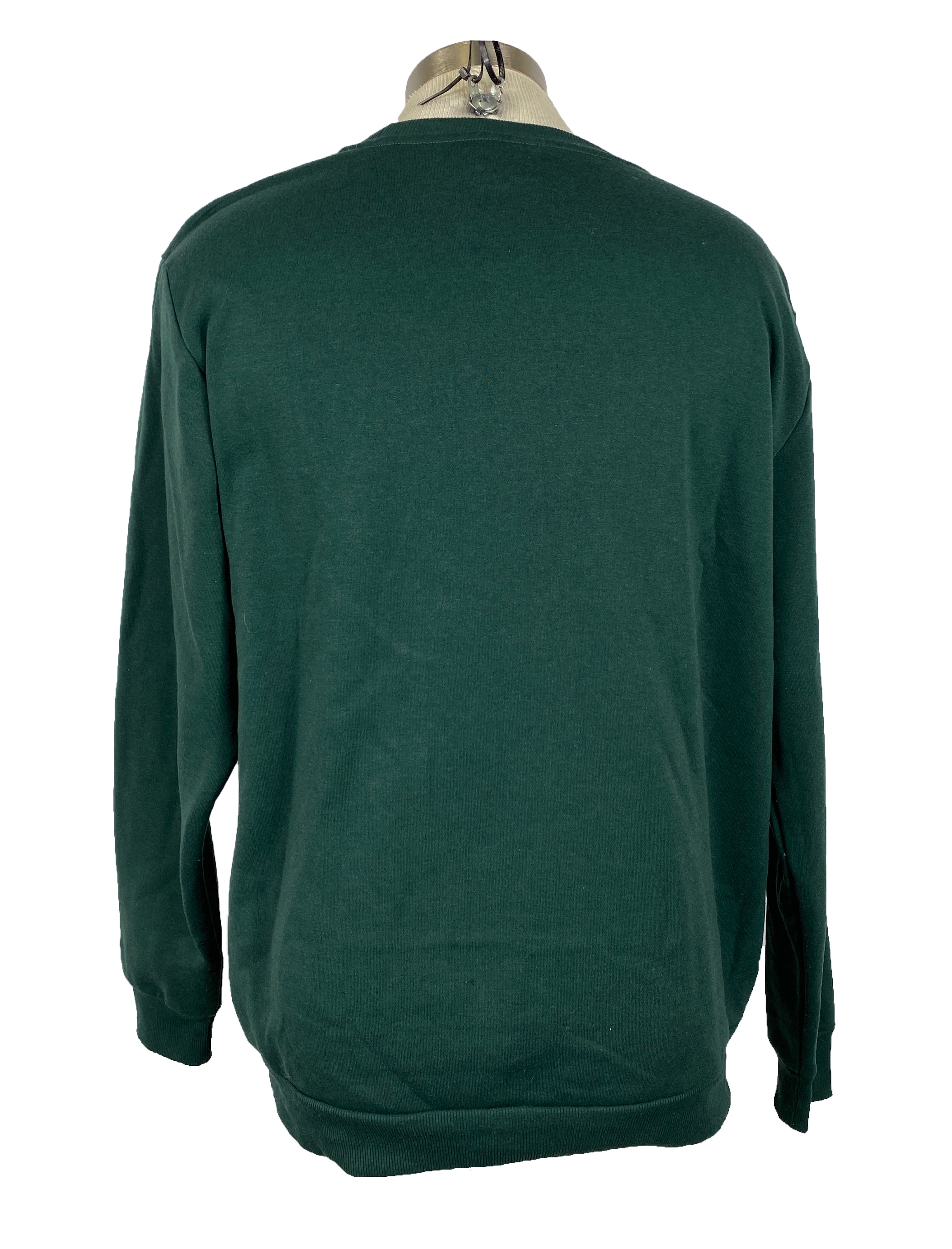 Colosseum Green Michigan State University Crewneck Sweatshirt