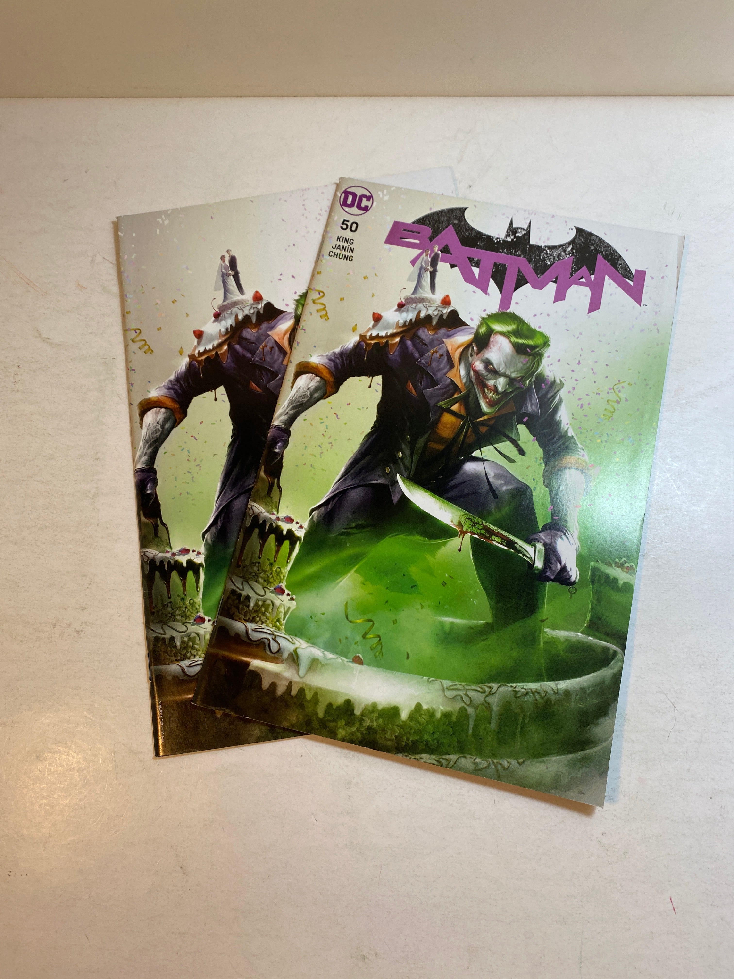 Lot of 2 Batman #50 Francesco Mattina Variants DC 2018