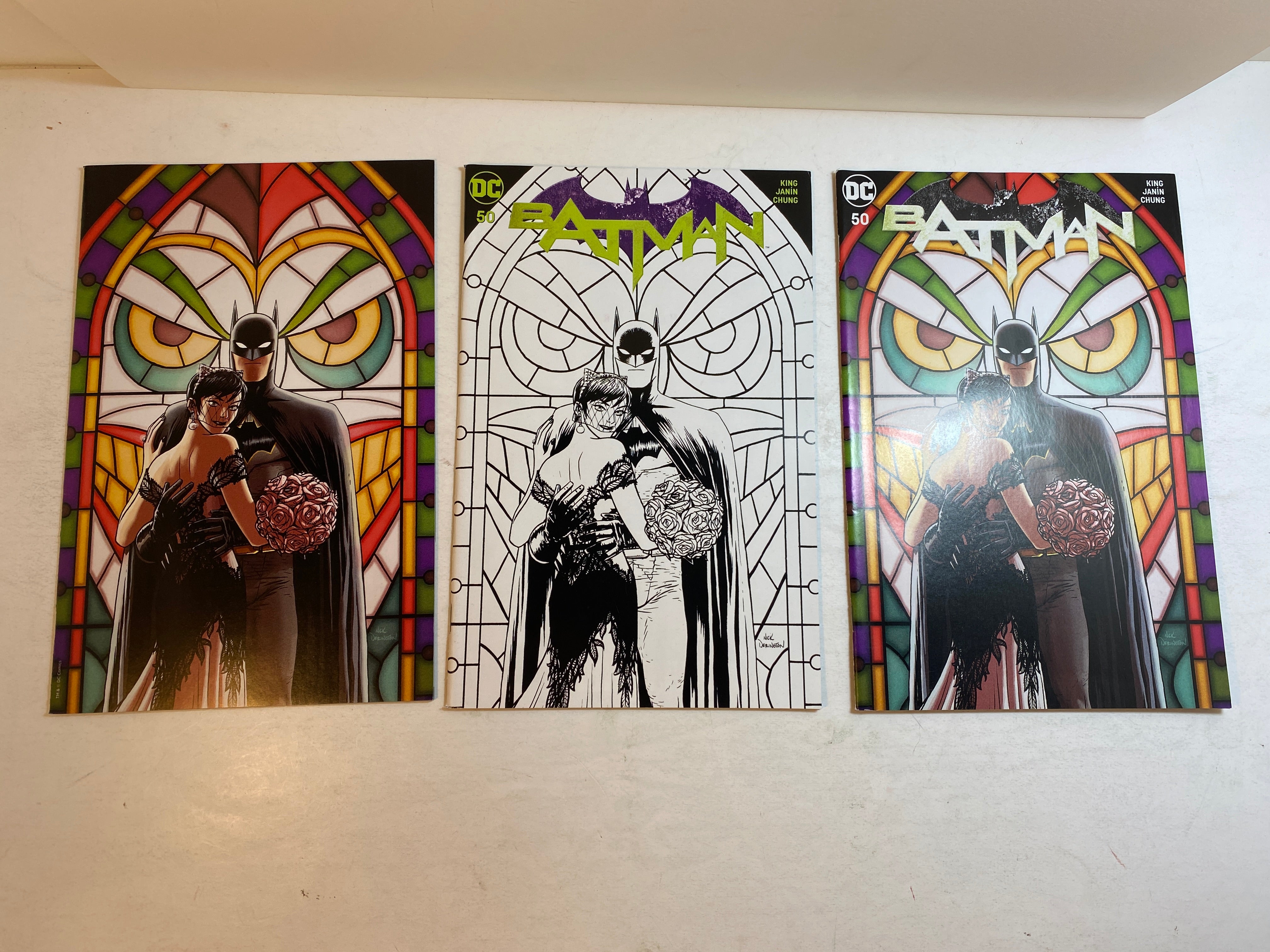 Lot of 3 Batman #50 Ultimate Comics Derington Variants DC 2018