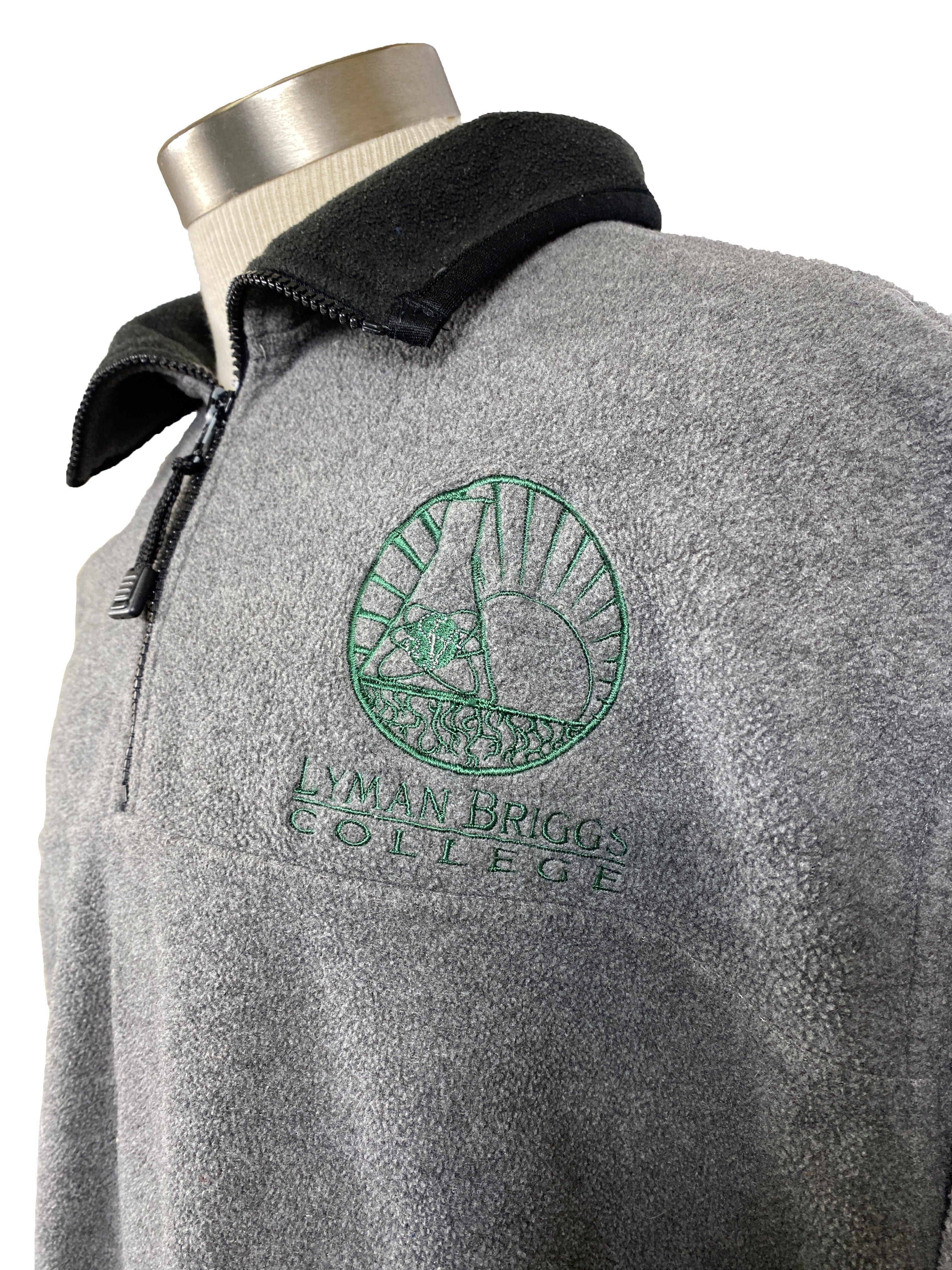 Gray MSU Lyman Briggs College Quarter Zip