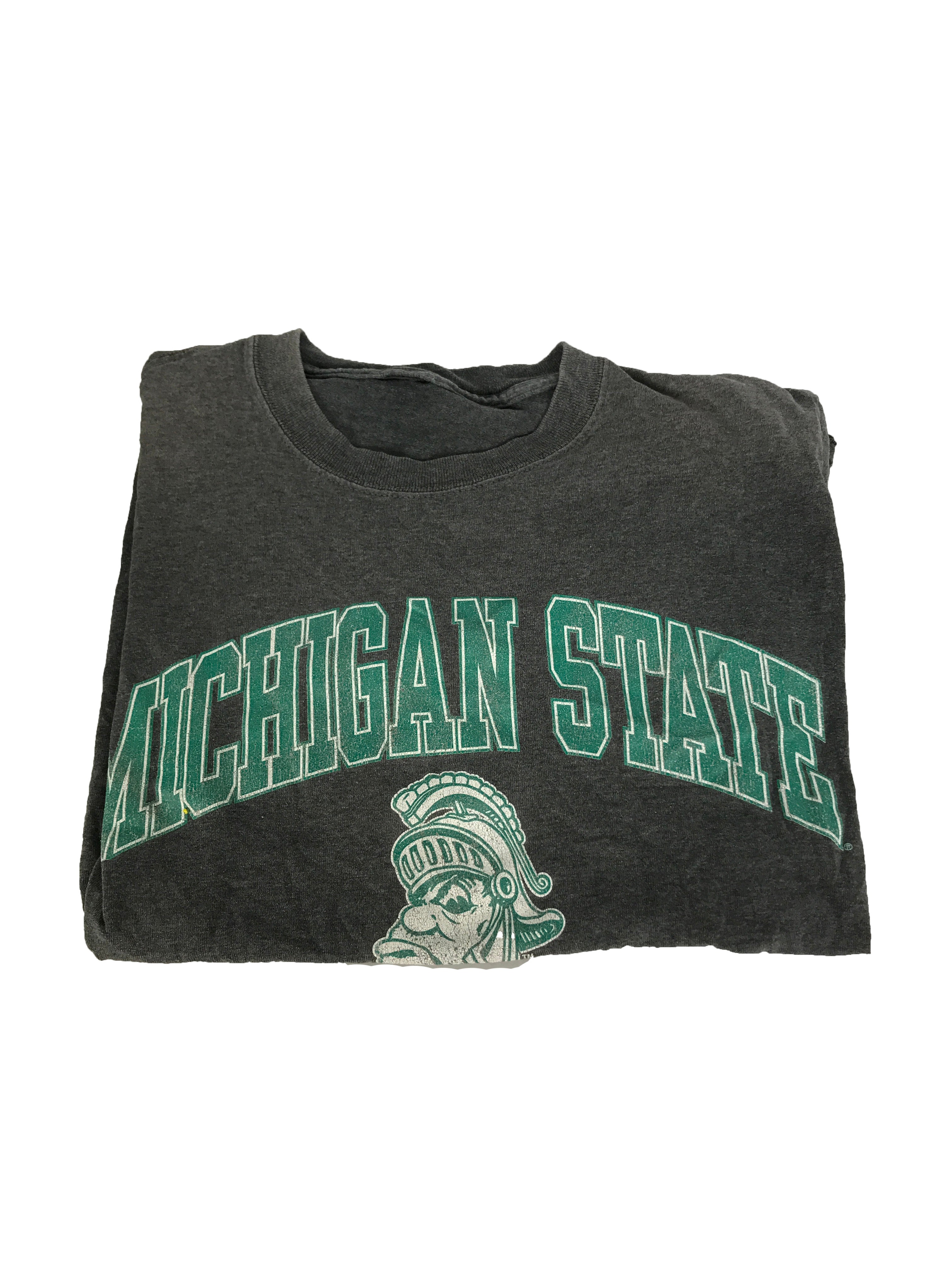 Grey Michigan State T-Shirt Women's Size S