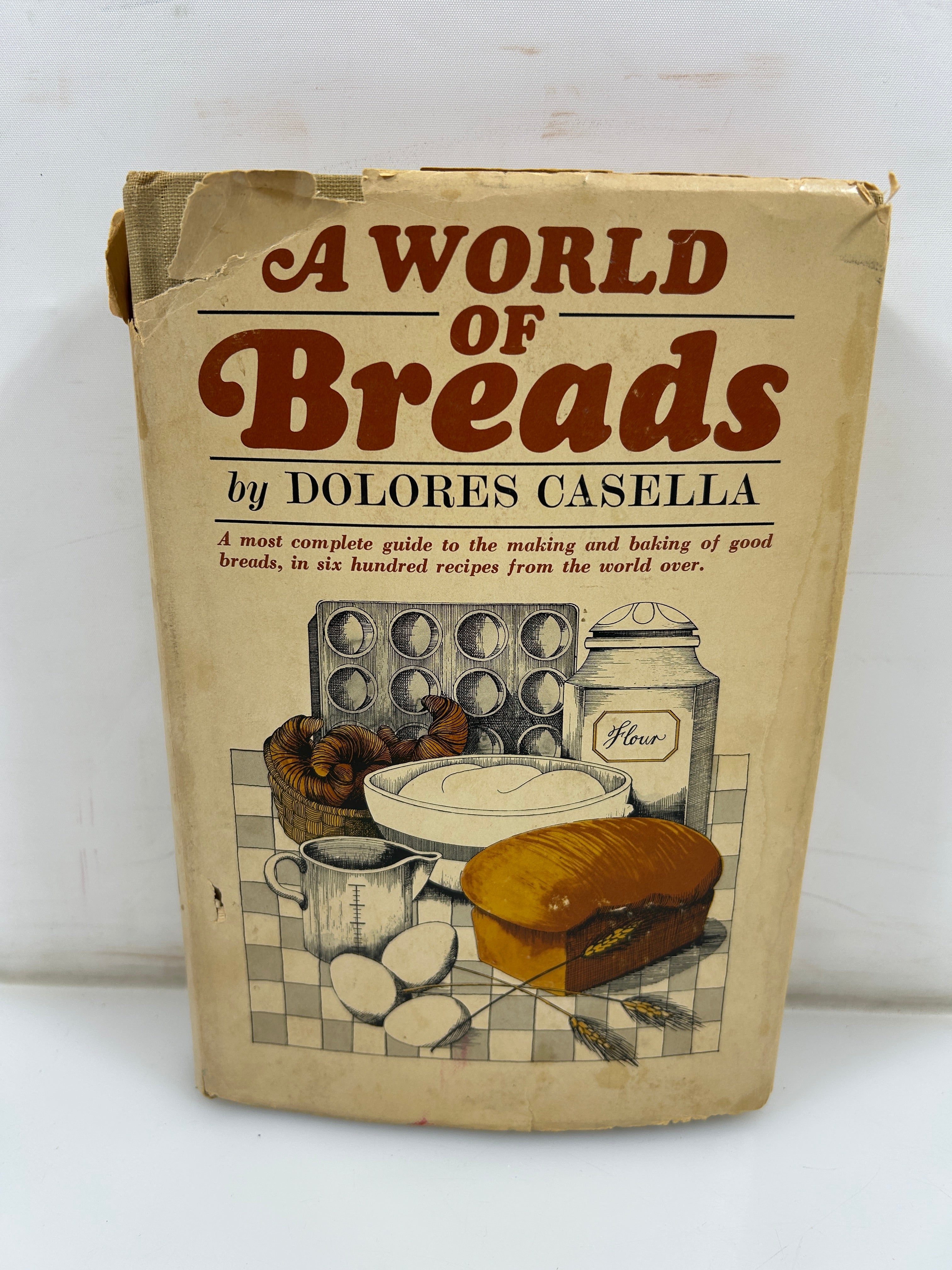A World of Breads by Delores Casella David White Co 1966 HCDJ BCE