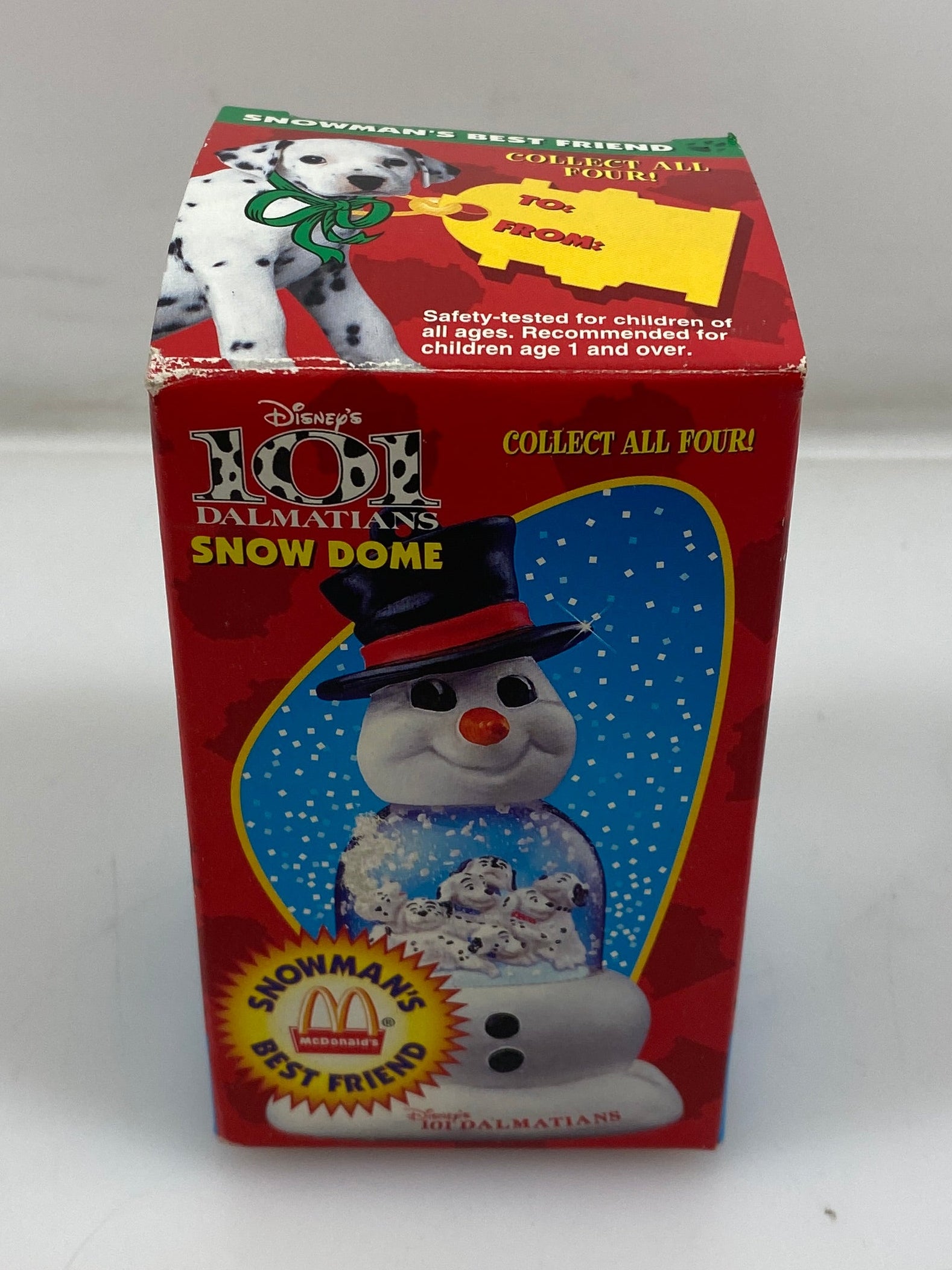 Vintage McDonalds x Disney 101 Dalmatians Collectable Snow Globe