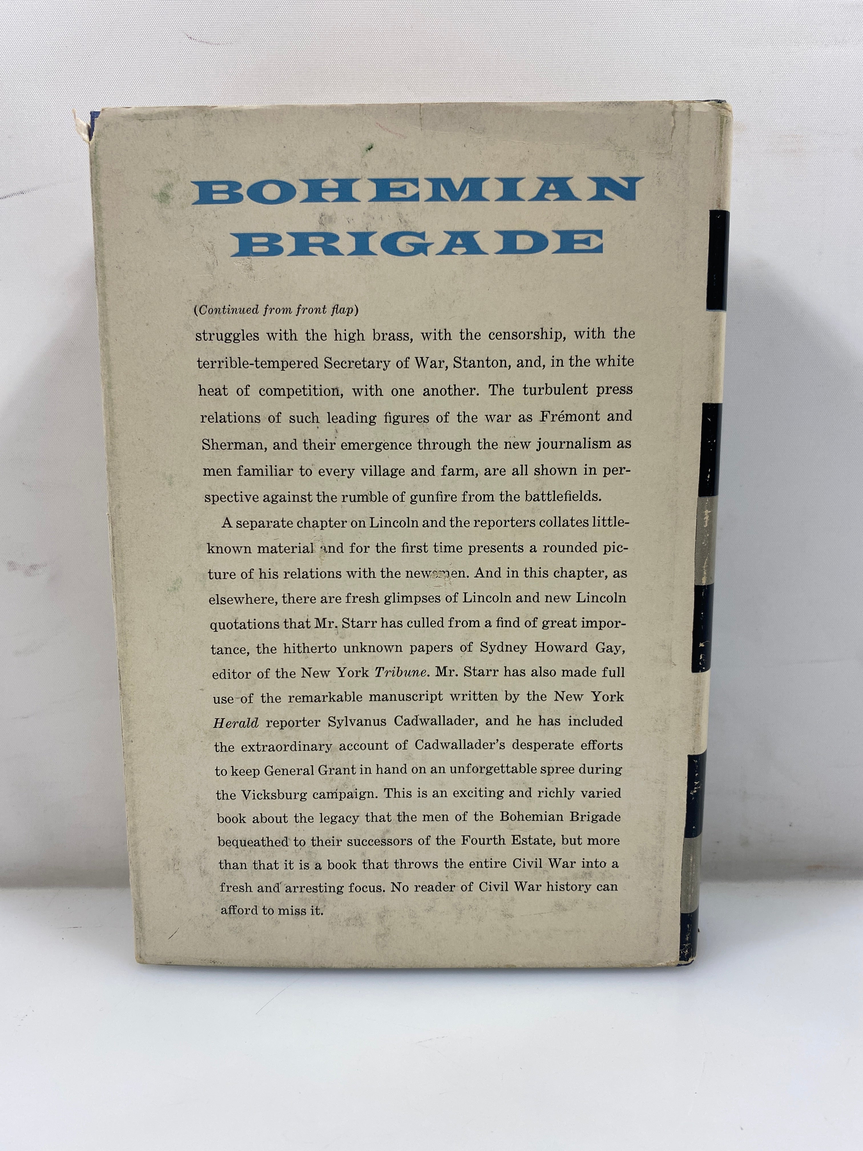 The Civil War's Bohemian brigade by Starr 1954 HCDJ