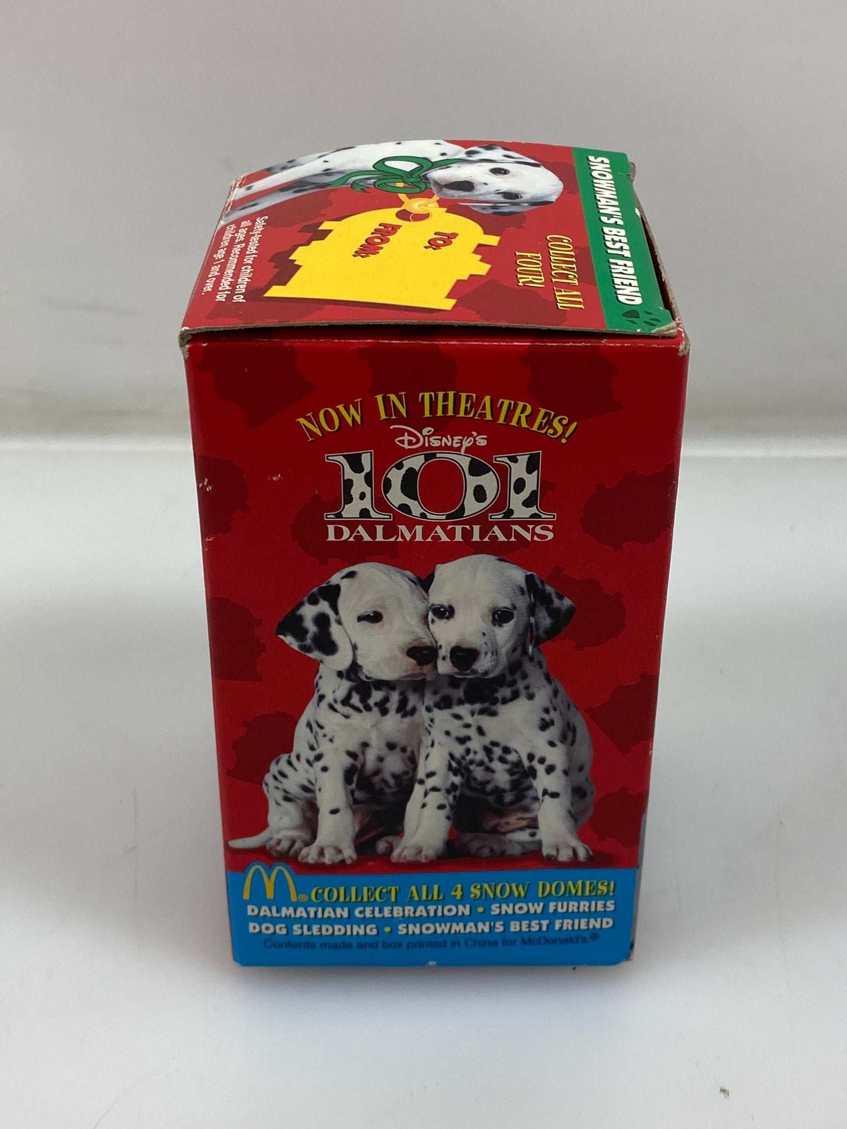 Vintage McDonalds x Disney 101 Dalmatians Collectable Snow Globe