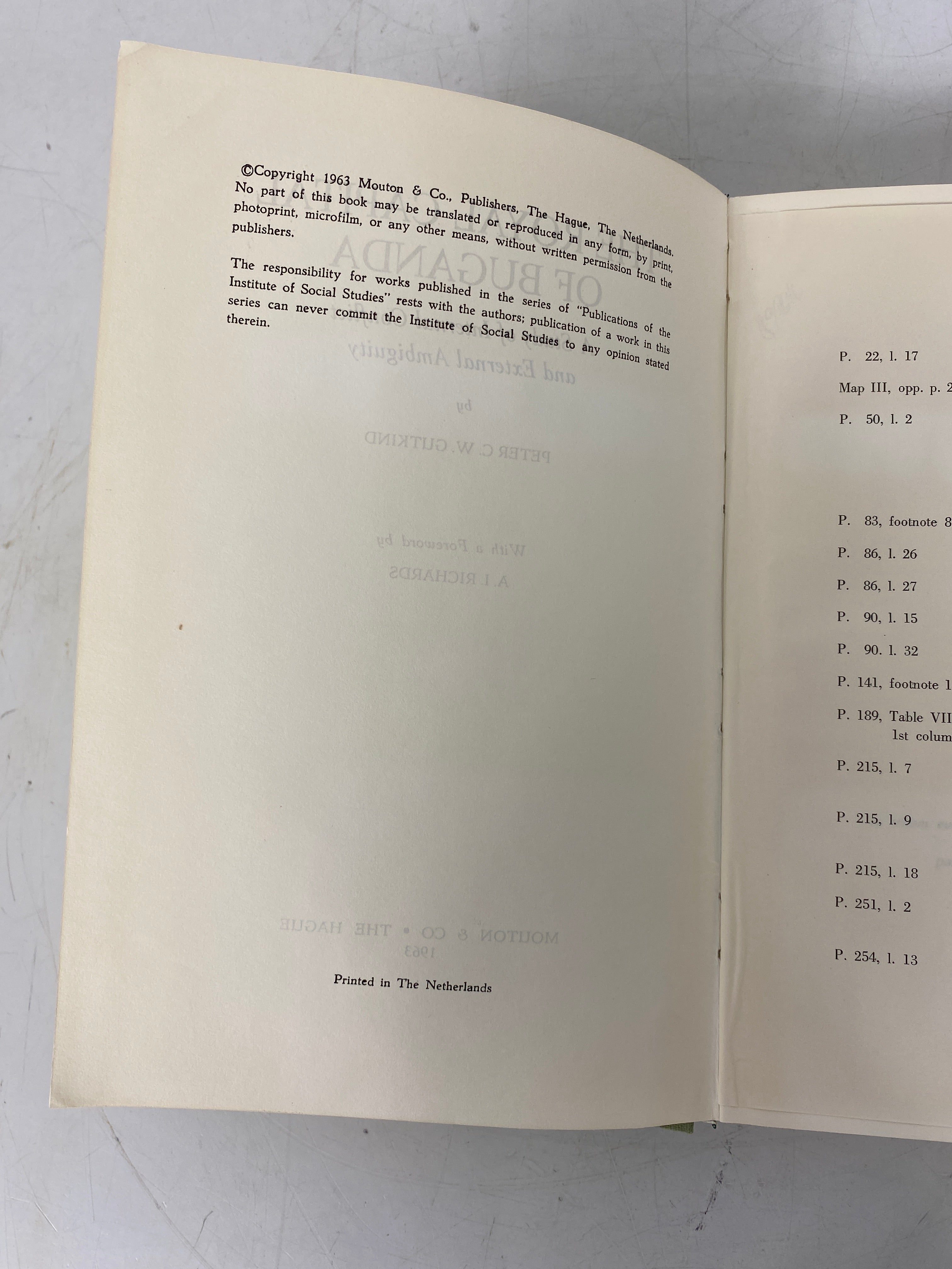 2 Vols: The Royal Capital of Buganda/The Political Kingdom in Uganda Ex-Library