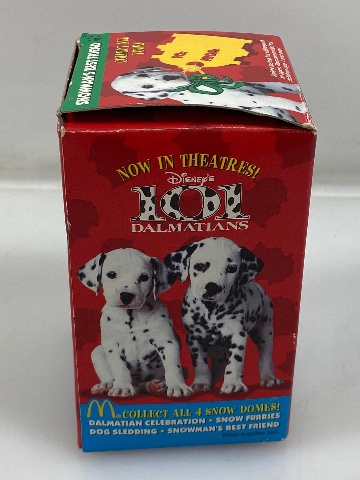 Vintage McDonalds x Disney 101 Dalmatians Collectable Snow Globe