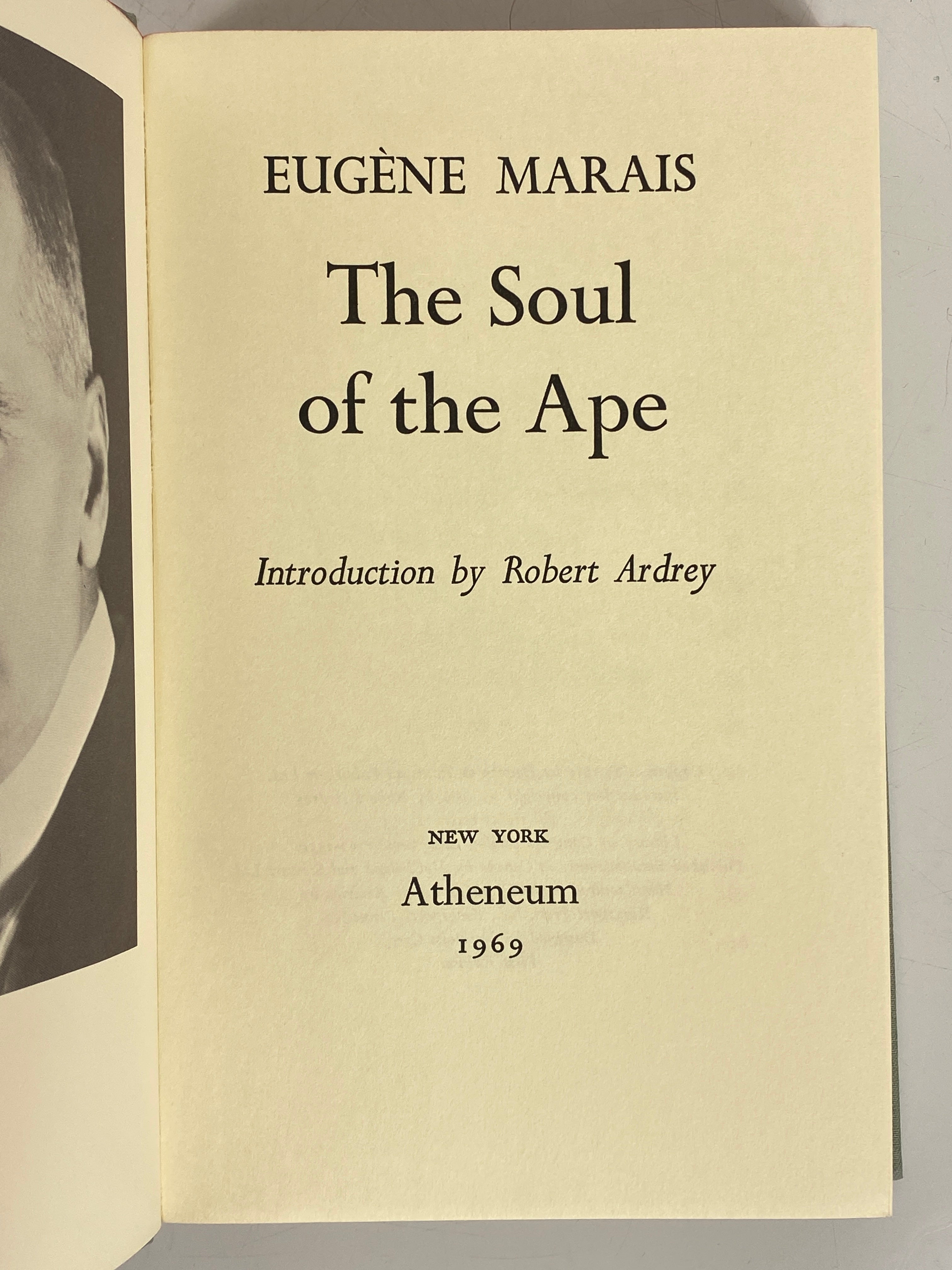 The Soul of the Ape by Eugene Marais 1969 First Edition HC DJ