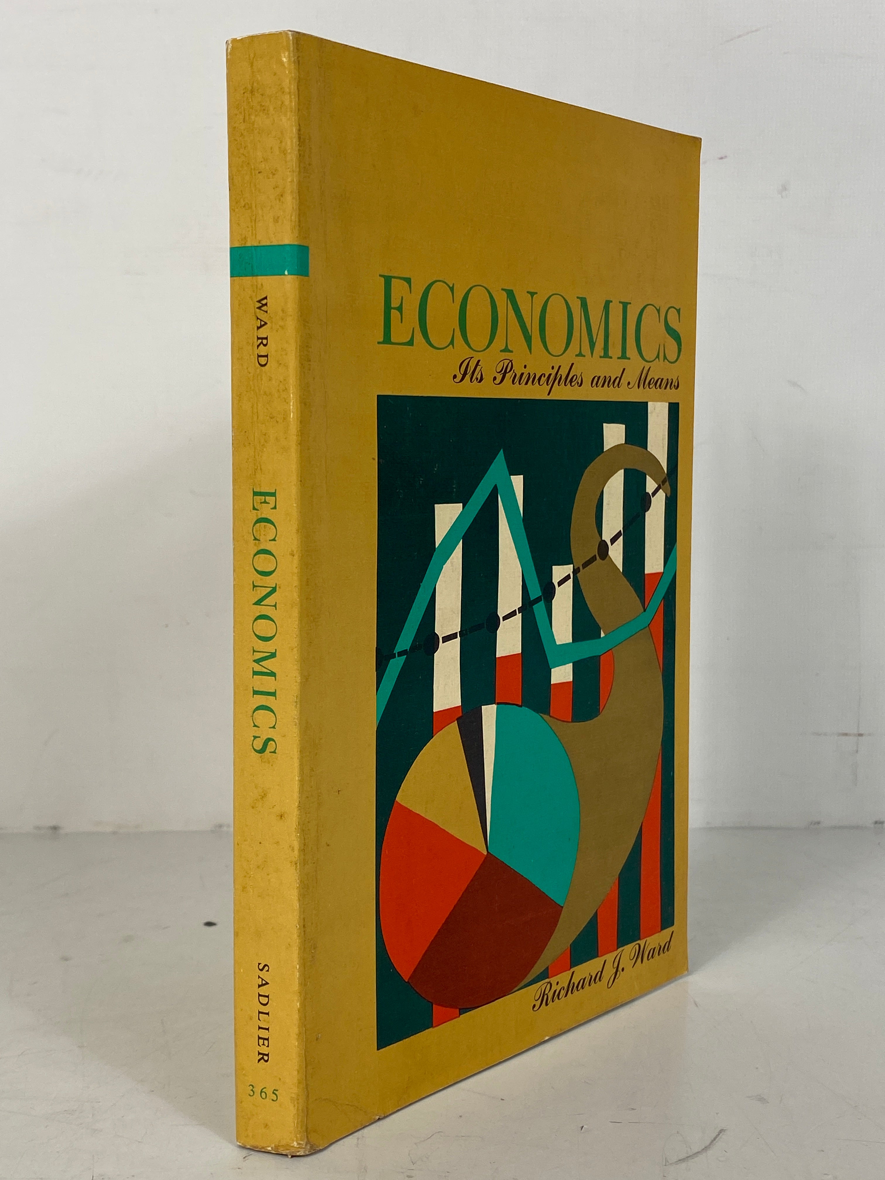 Economics Its Principles and Means Richard Ward 1969 Vintage SC Textbook