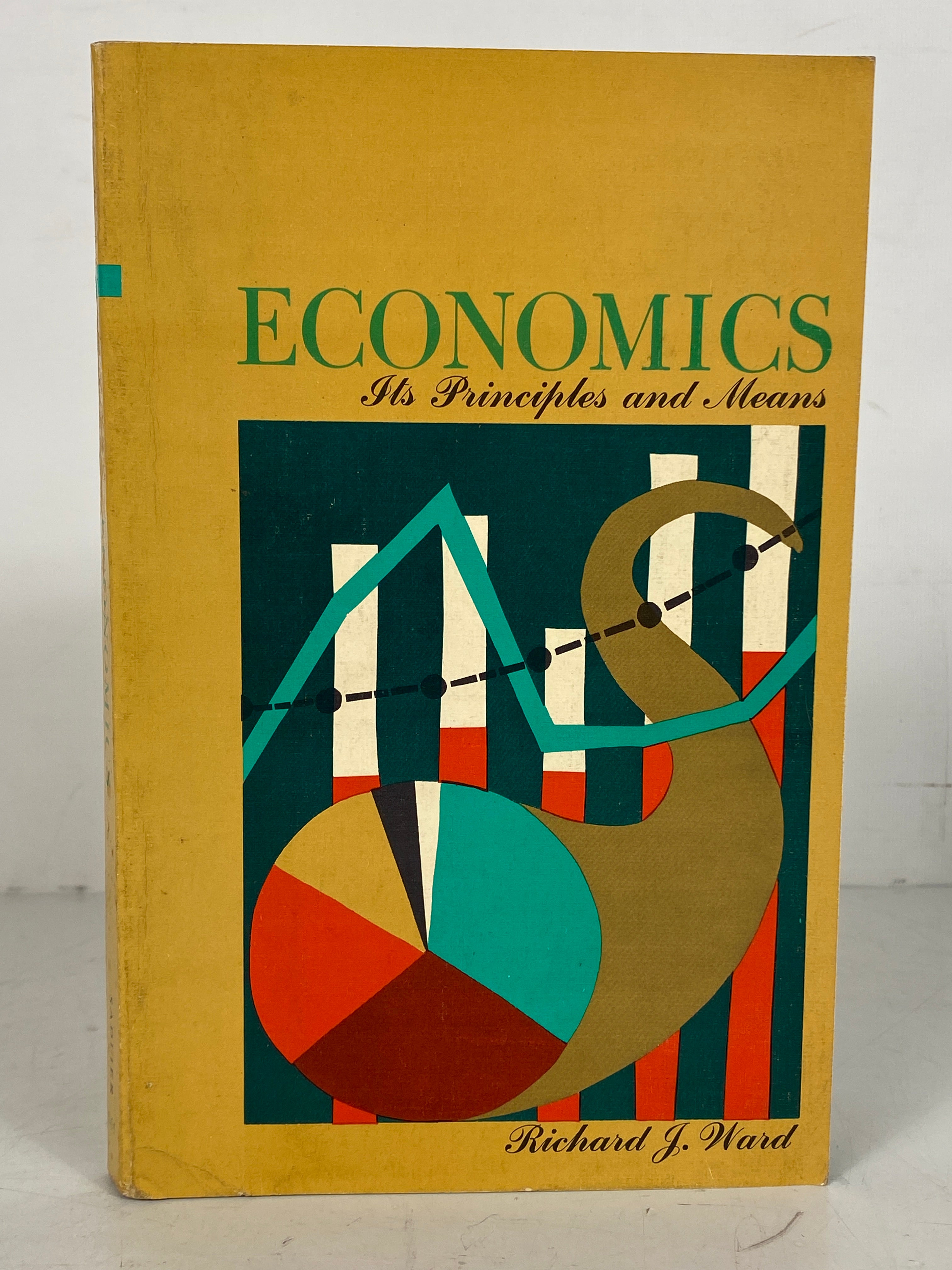 Economics Its Principles and Means Richard Ward 1969 Vintage SC Textbook