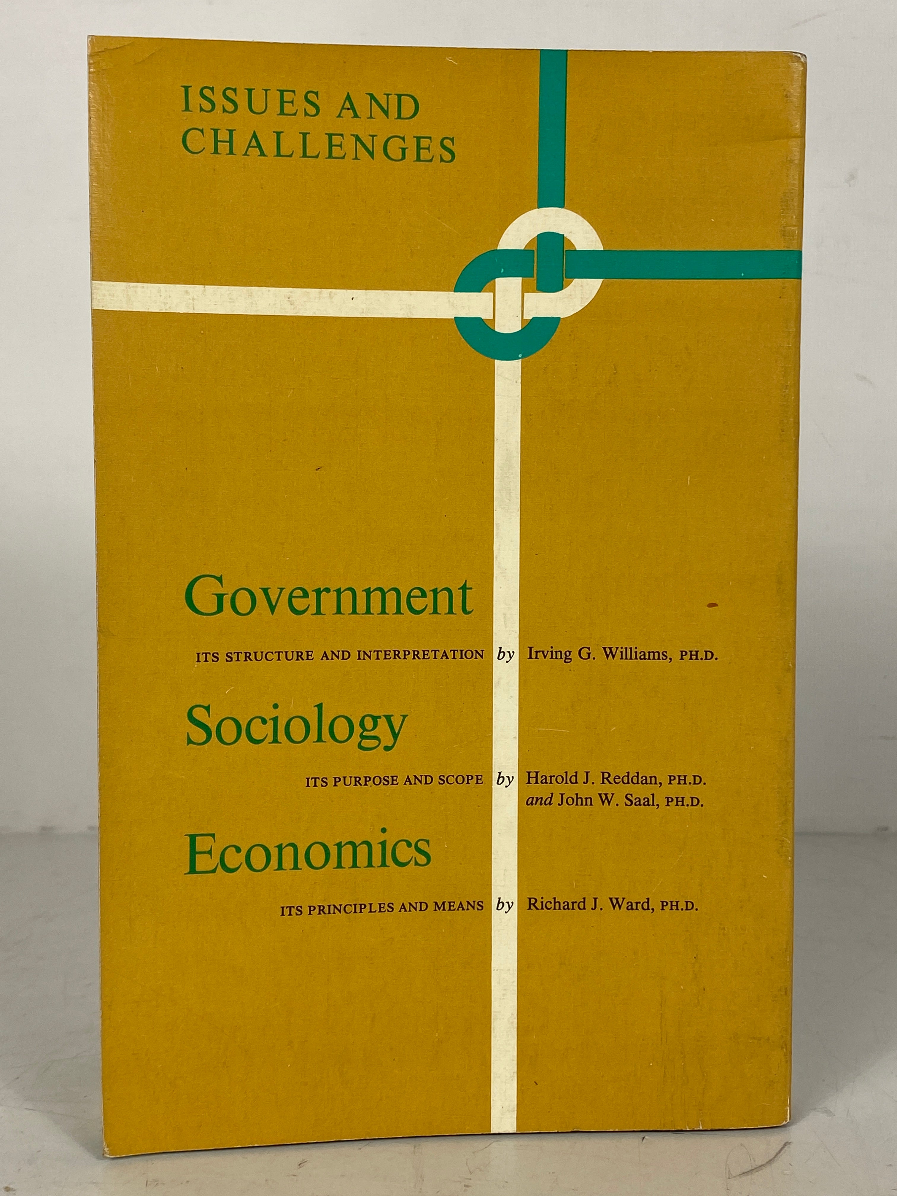 Economics Its Principles and Means Richard Ward 1969 Vintage SC Textbook