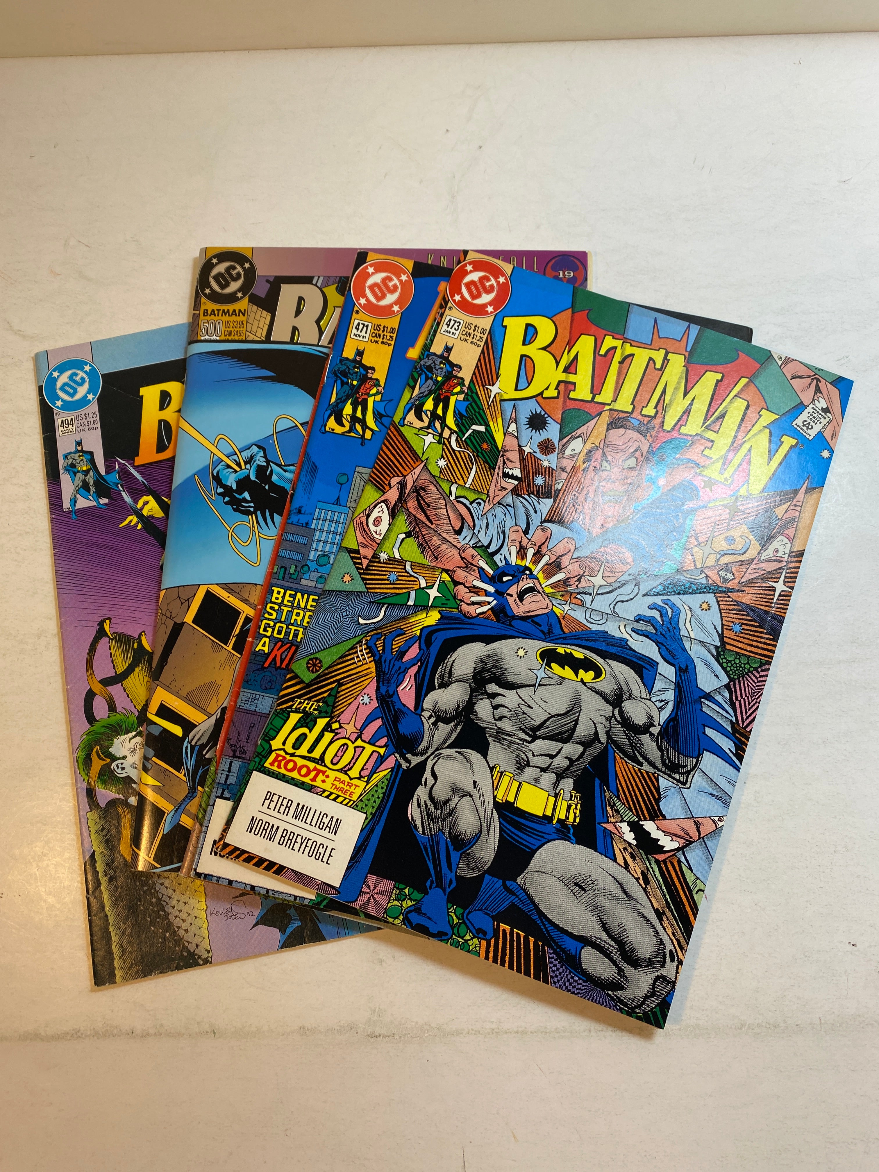 Lot of 5 Batman 1991-1993 DC Comics