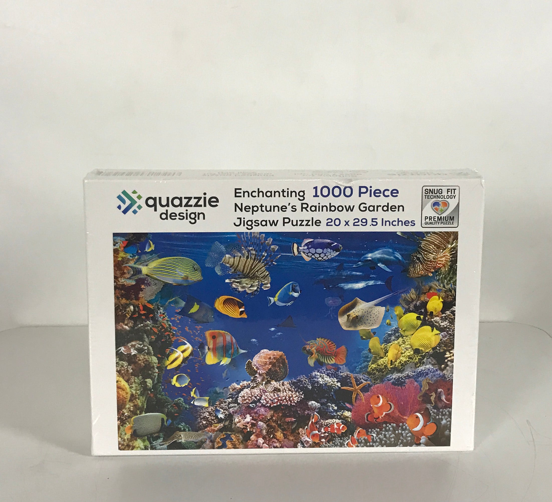 Quazzie Design Neptune's Rainbow Garden 1000 Piece Puzzle