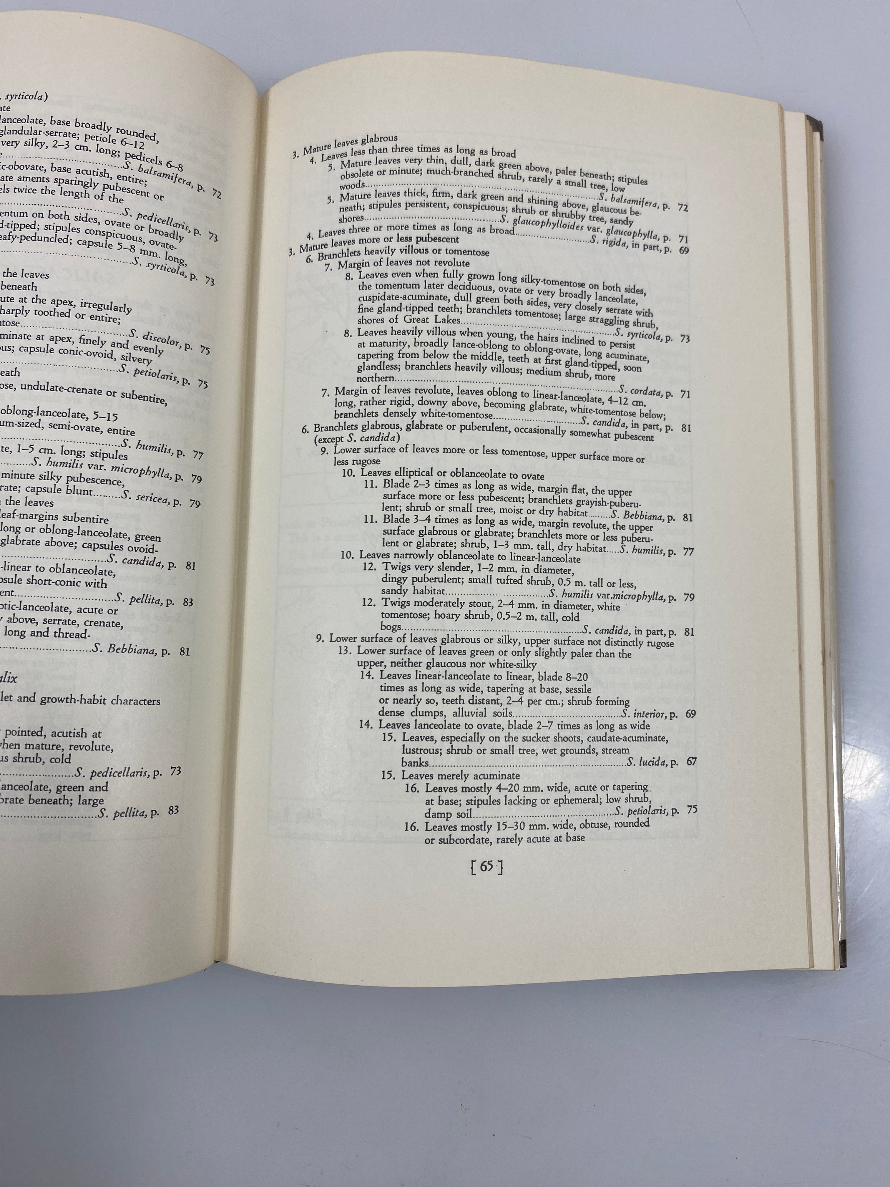 Shrubs of Michigan by Cecil Billington 1968 2nd Ed. HCDJ