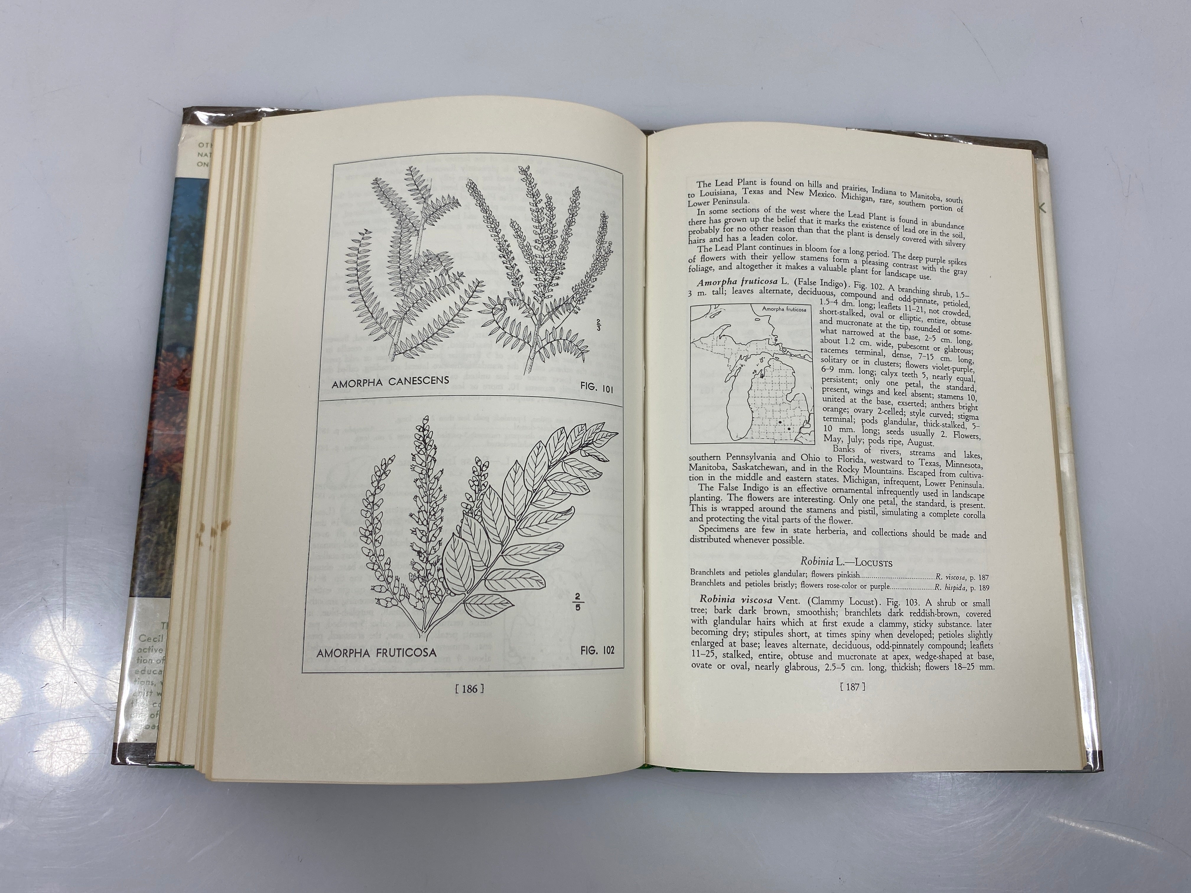 Shrubs of Michigan by Cecil Billington 1968 2nd Ed. HCDJ