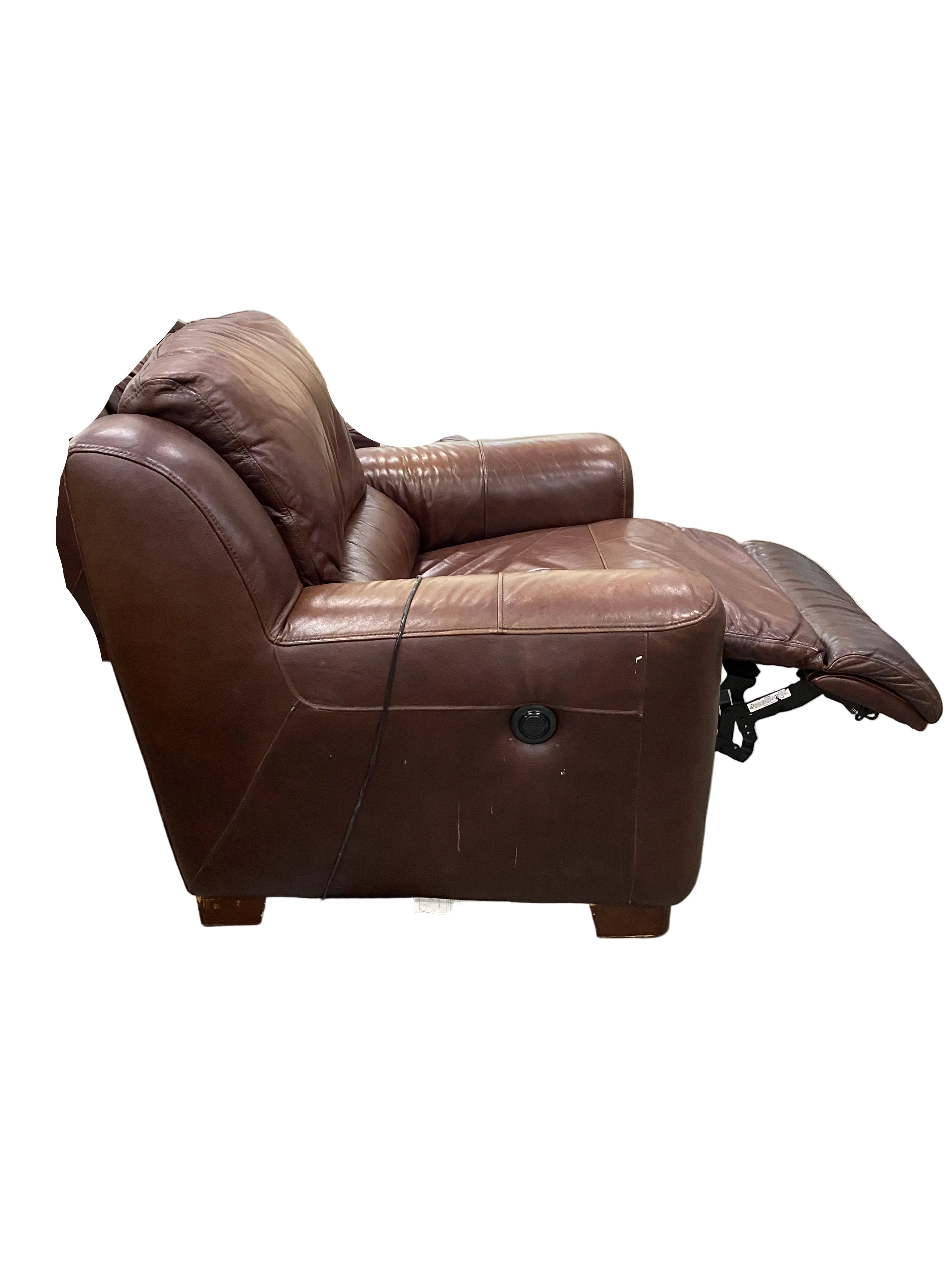 T-Motion Leather Electronic Recliner *Untested*