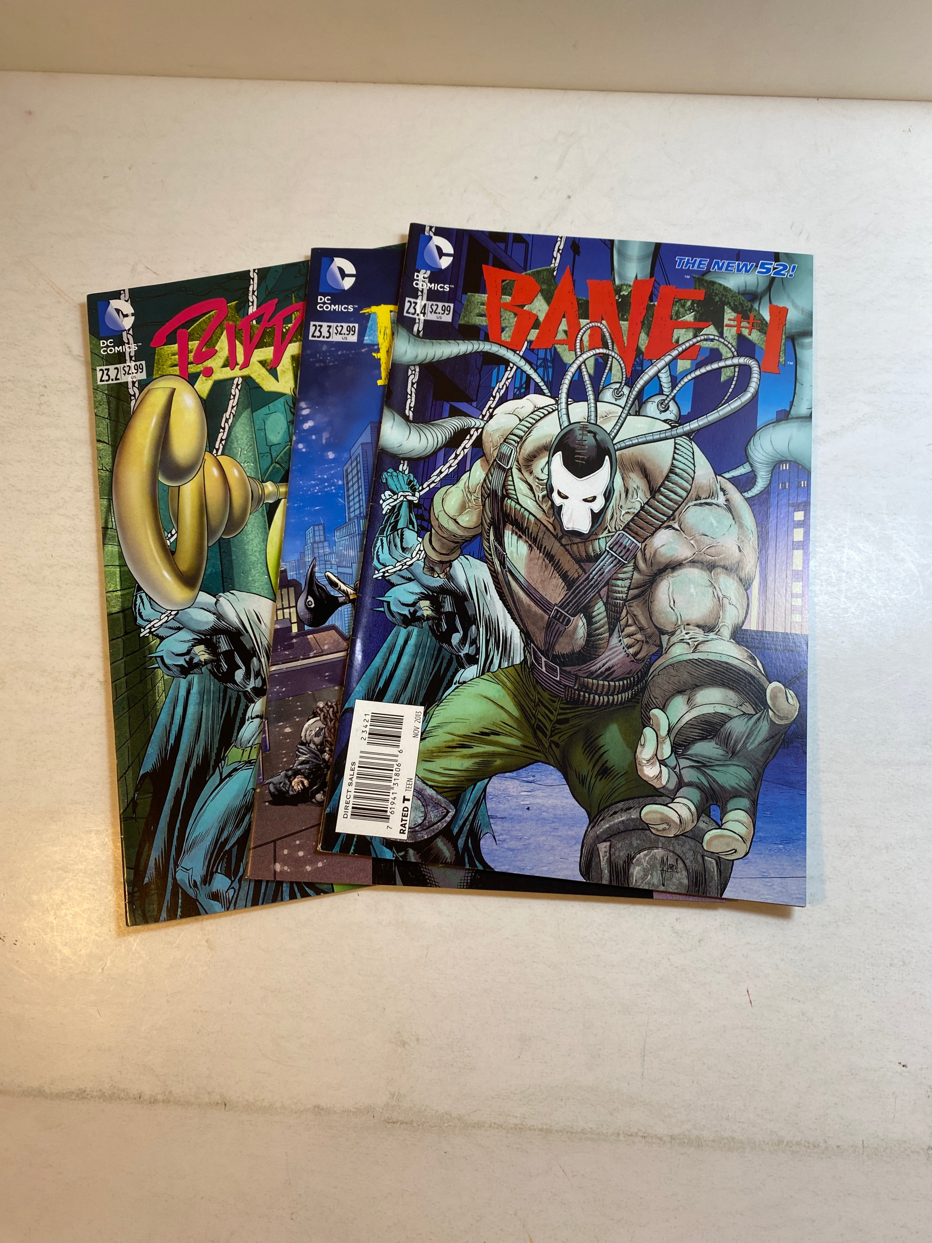 Lot of 3 Batman 23.2, 23.3, 23.4 Variants DC Comics 2013