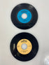 Lot of 2 Sesame Street 45 Vinyl Records Big Bird 1977