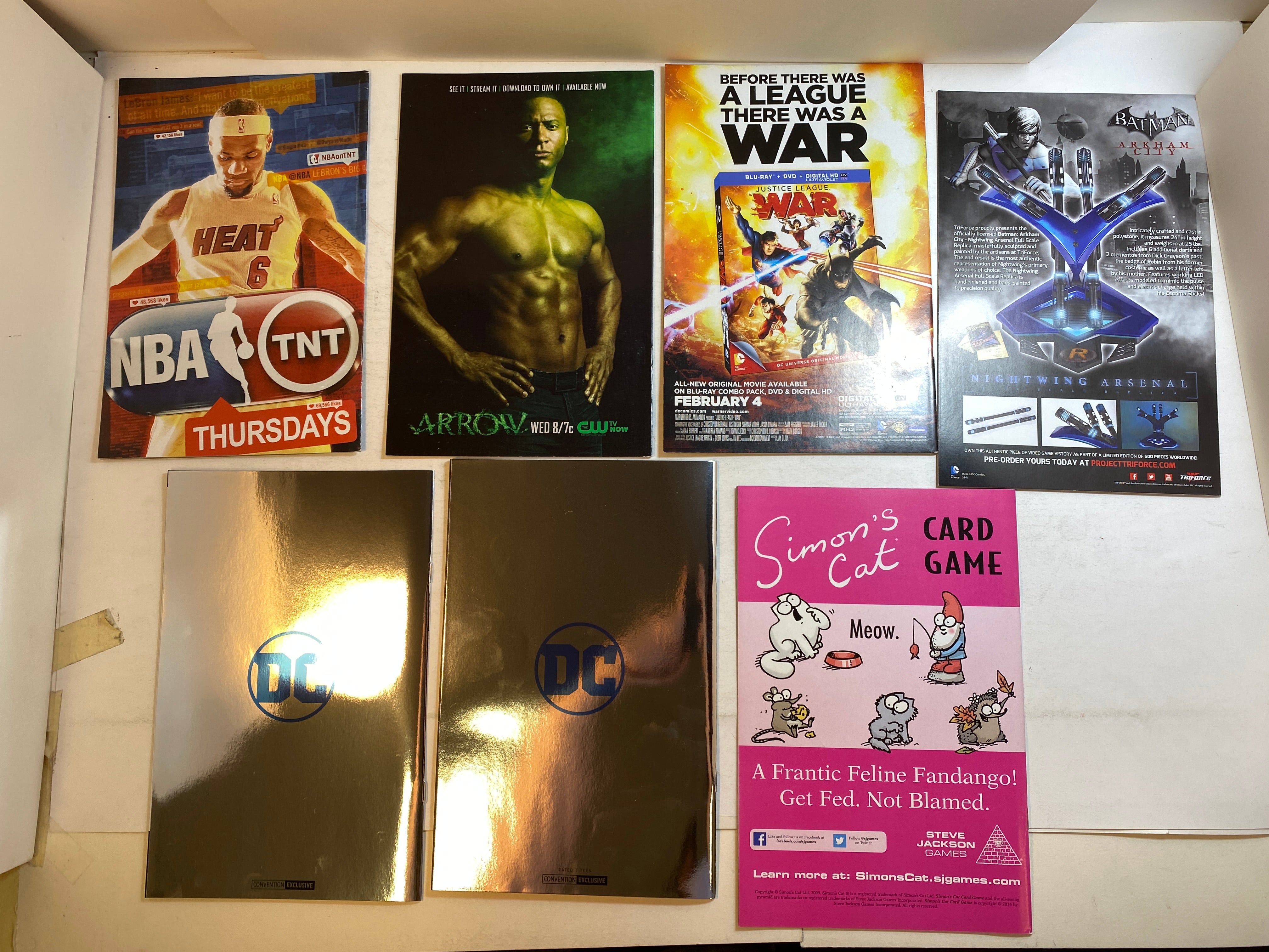 Lot of 7 Aquaman DC Comics 2014-2016