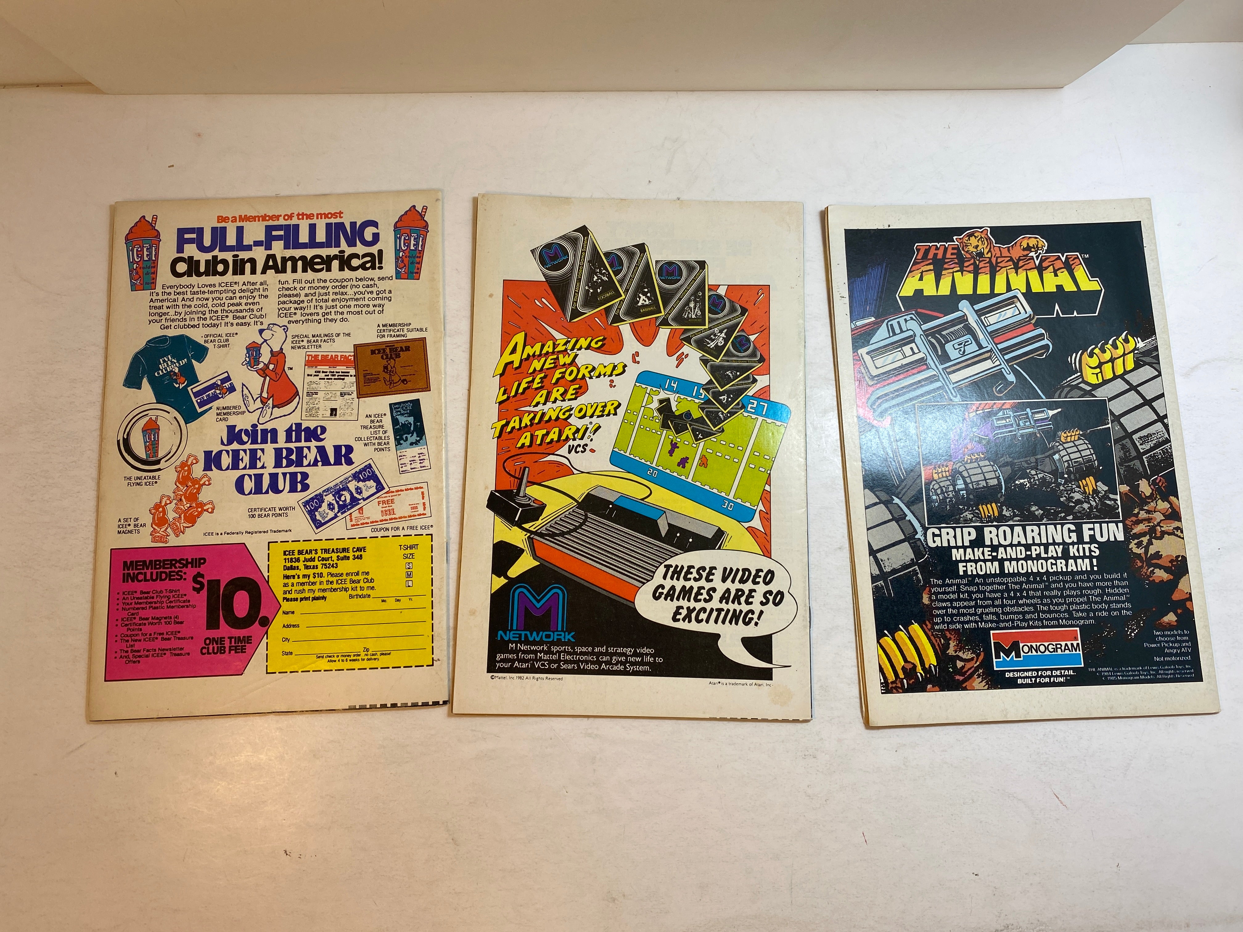 Lot of 3 All Star Squadron DC Comics 1981-1986