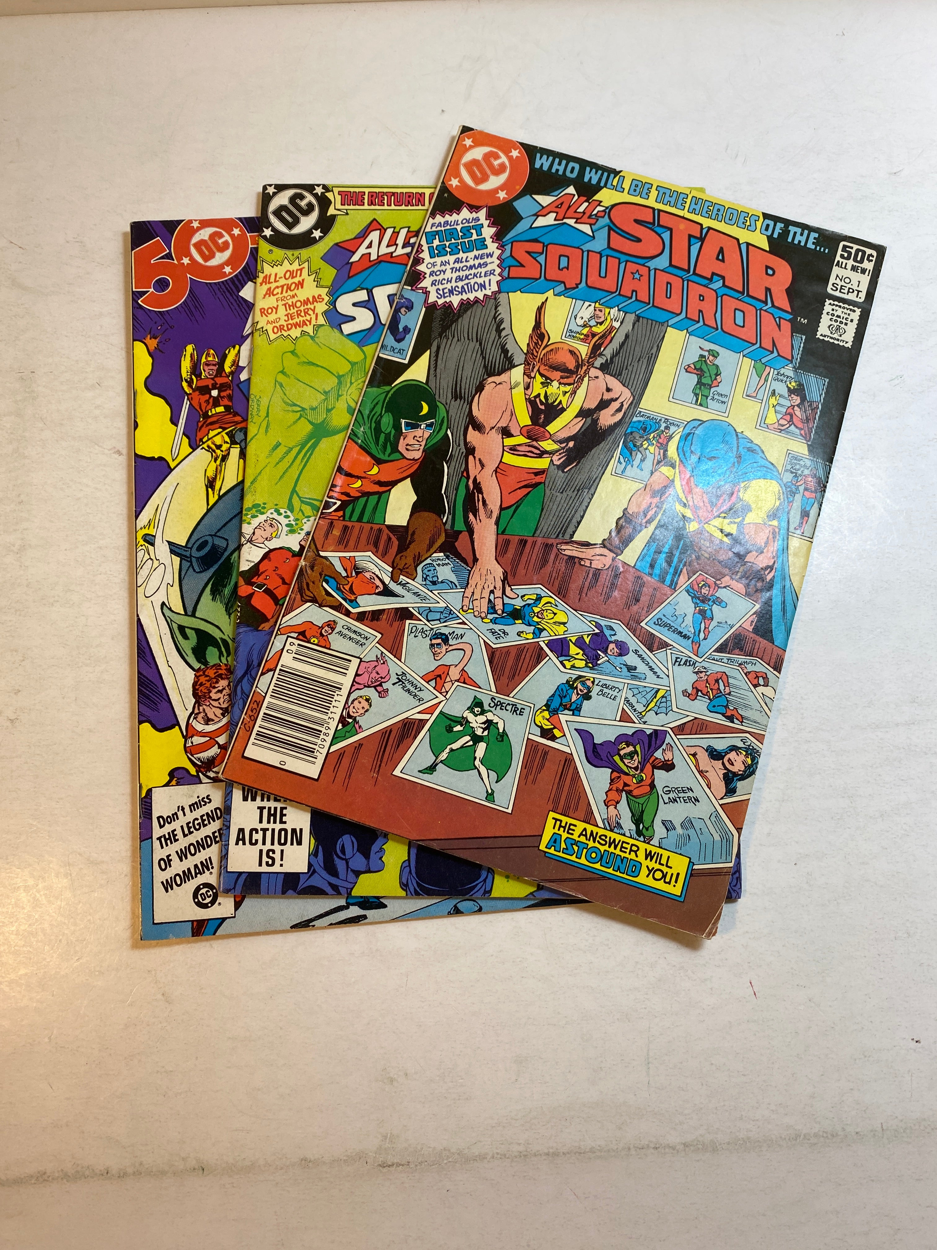 Lot of 3 All Star Squadron DC Comics 1981-1986