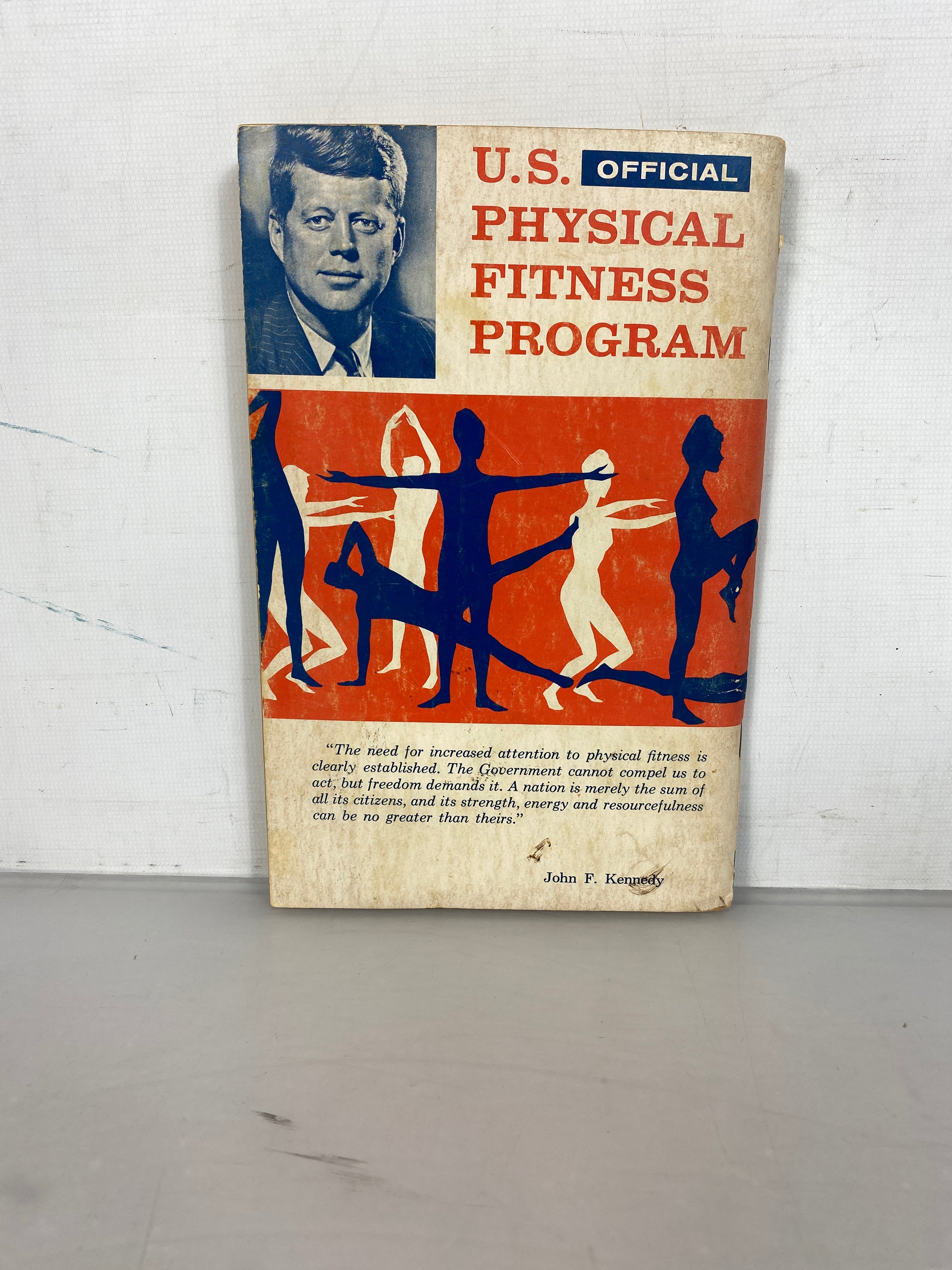 Official U.S. Physical Fitness Program c1962 President Kennedy SC