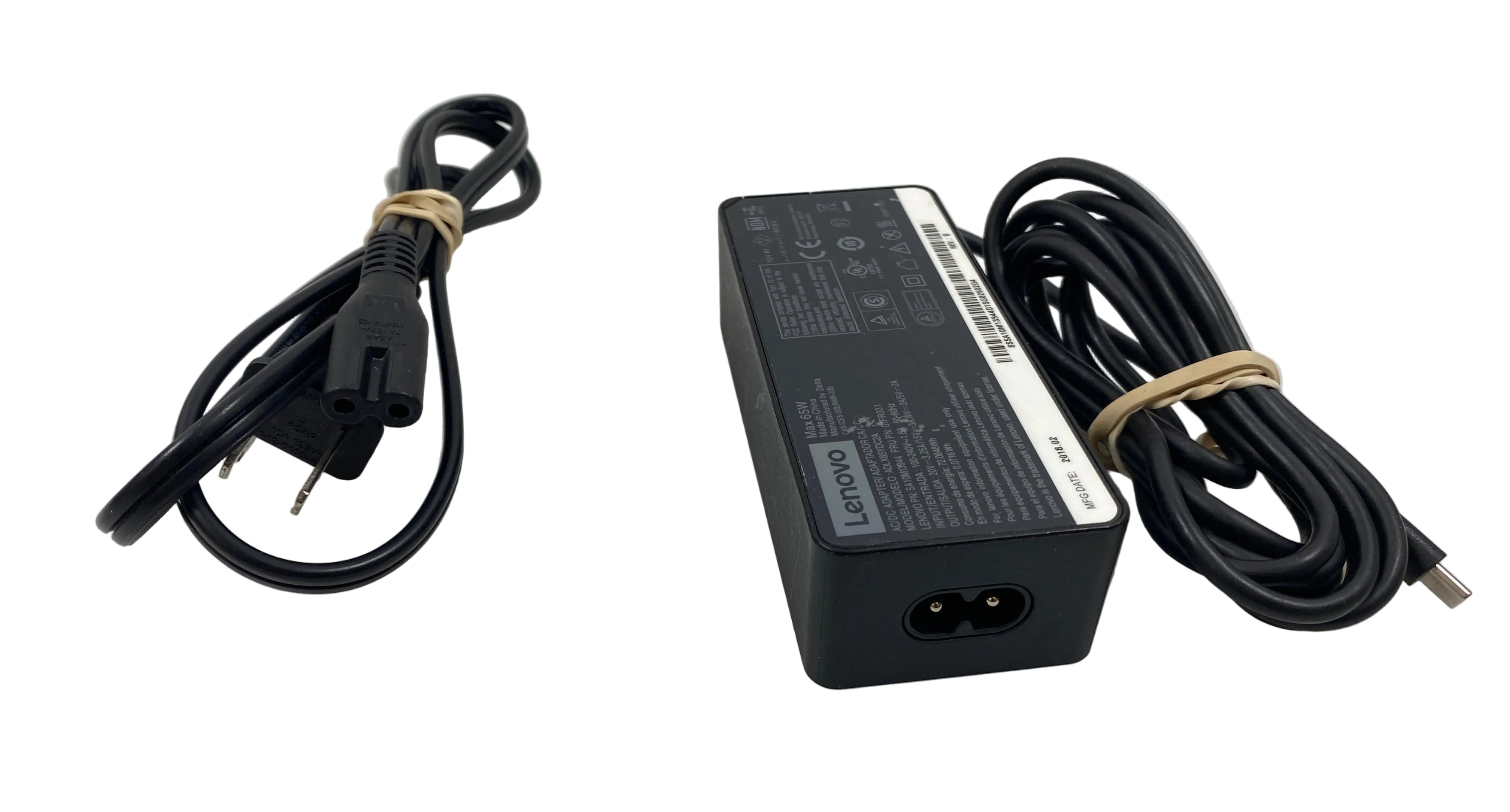 Lenovo 65W ADLX65YDC2A USB-C Power Supply