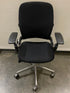 Steelcase #46216179C Black Upholstered Adjustable Office Chair