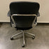 Steelcase #46216179C Black Upholstered Adjustable Office Chair