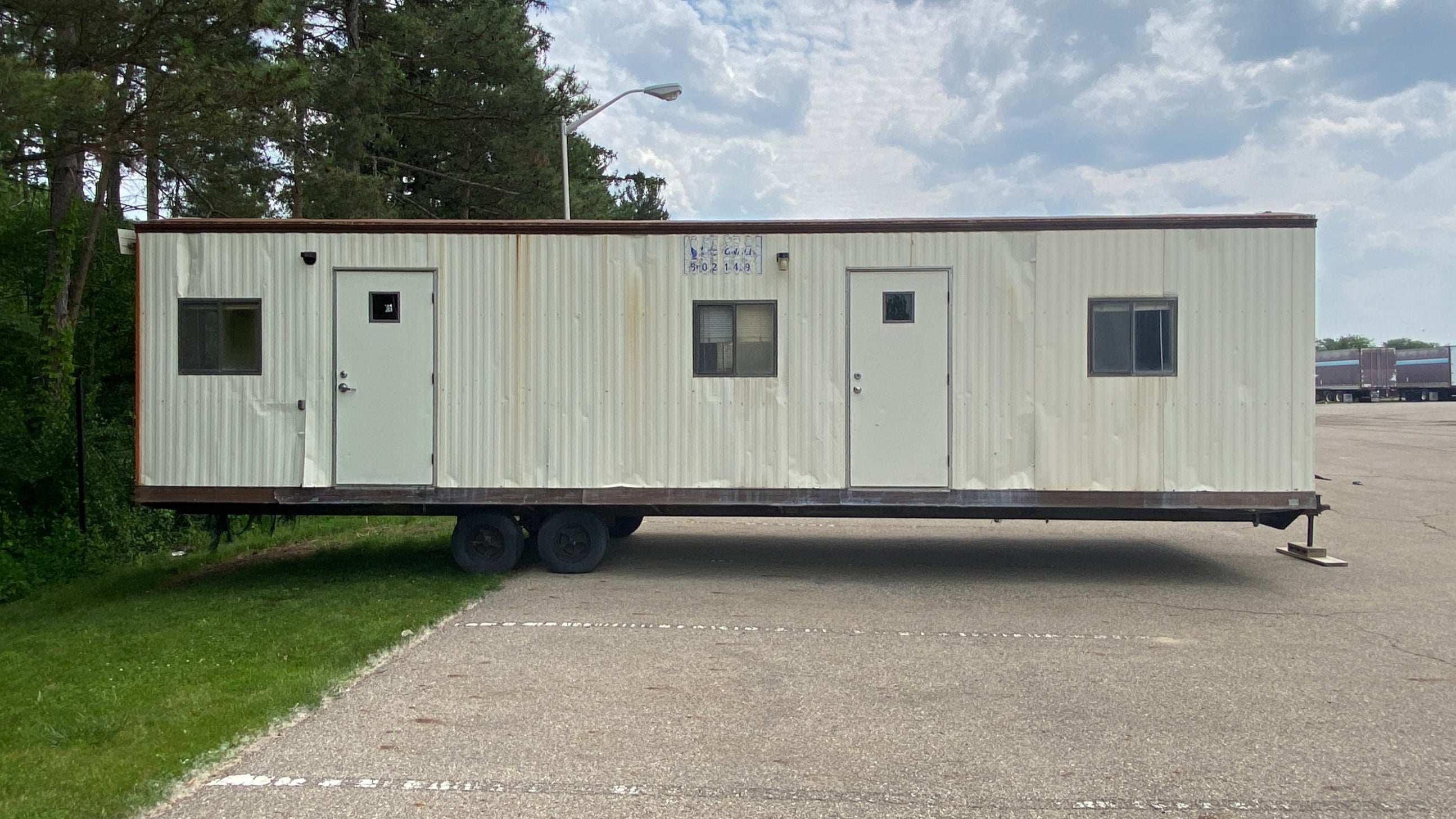 Manufactured Structures Corp #W1114 Mobile Office Trailer