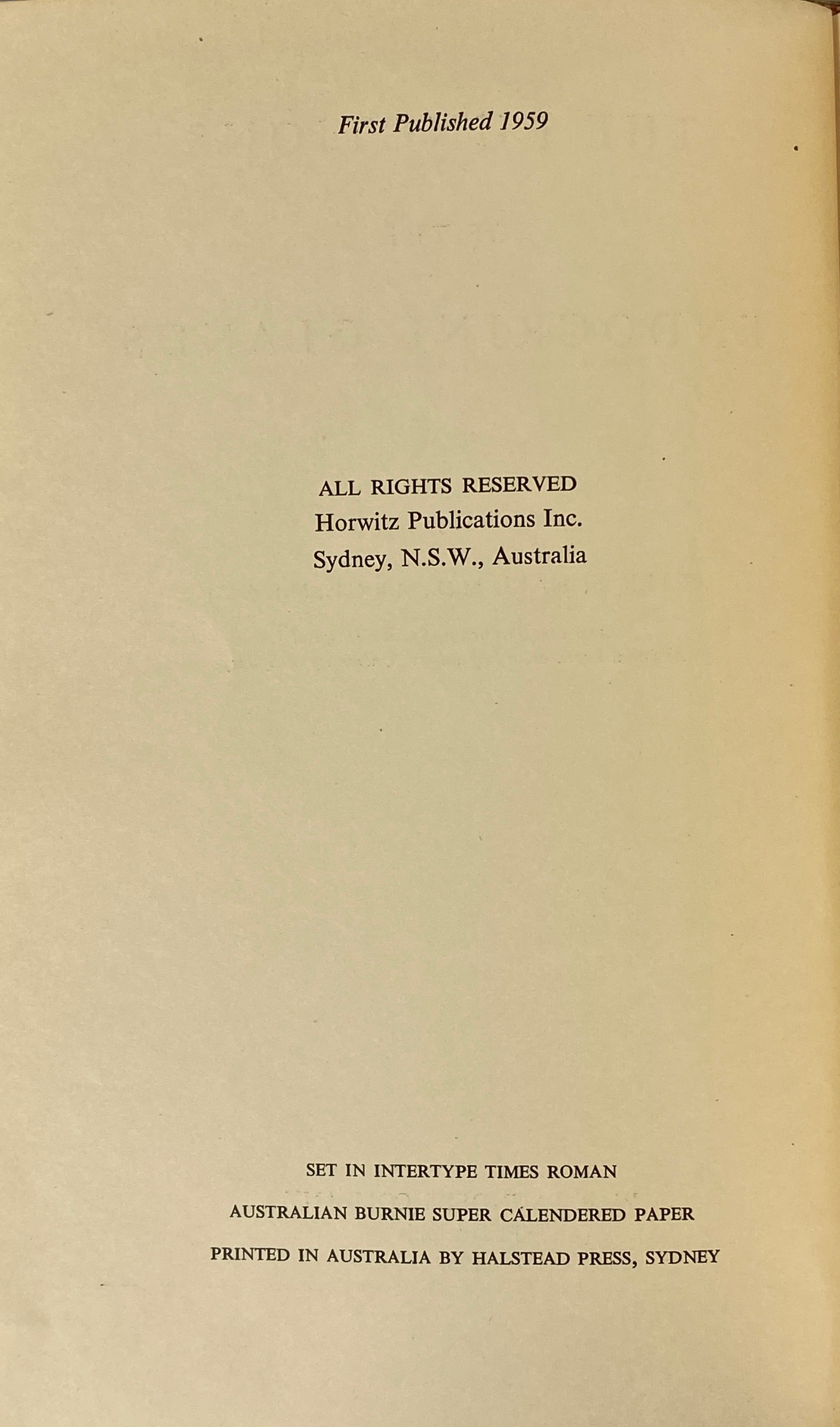 The Functions of the Endocrine Glands by Peter Hall 1959 HC