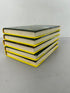 Lot of First 5 Nancy Drew Mysteries Shiny Yellow Flashlight Covers (1-5) HC
