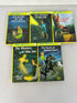 Lot of First 5 Nancy Drew Mysteries Shiny Yellow Flashlight Covers (1-5) HC