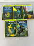 Lot of First 5 Nancy Drew Mysteries Shiny Yellow Flashlight Covers (1-5) HC