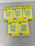 Lot of First 5 Nancy Drew Mysteries Shiny Yellow Flashlight Covers (1-5) HC