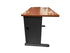 Bush Business Furniture #WC90448A Cherry Wood Top Desk