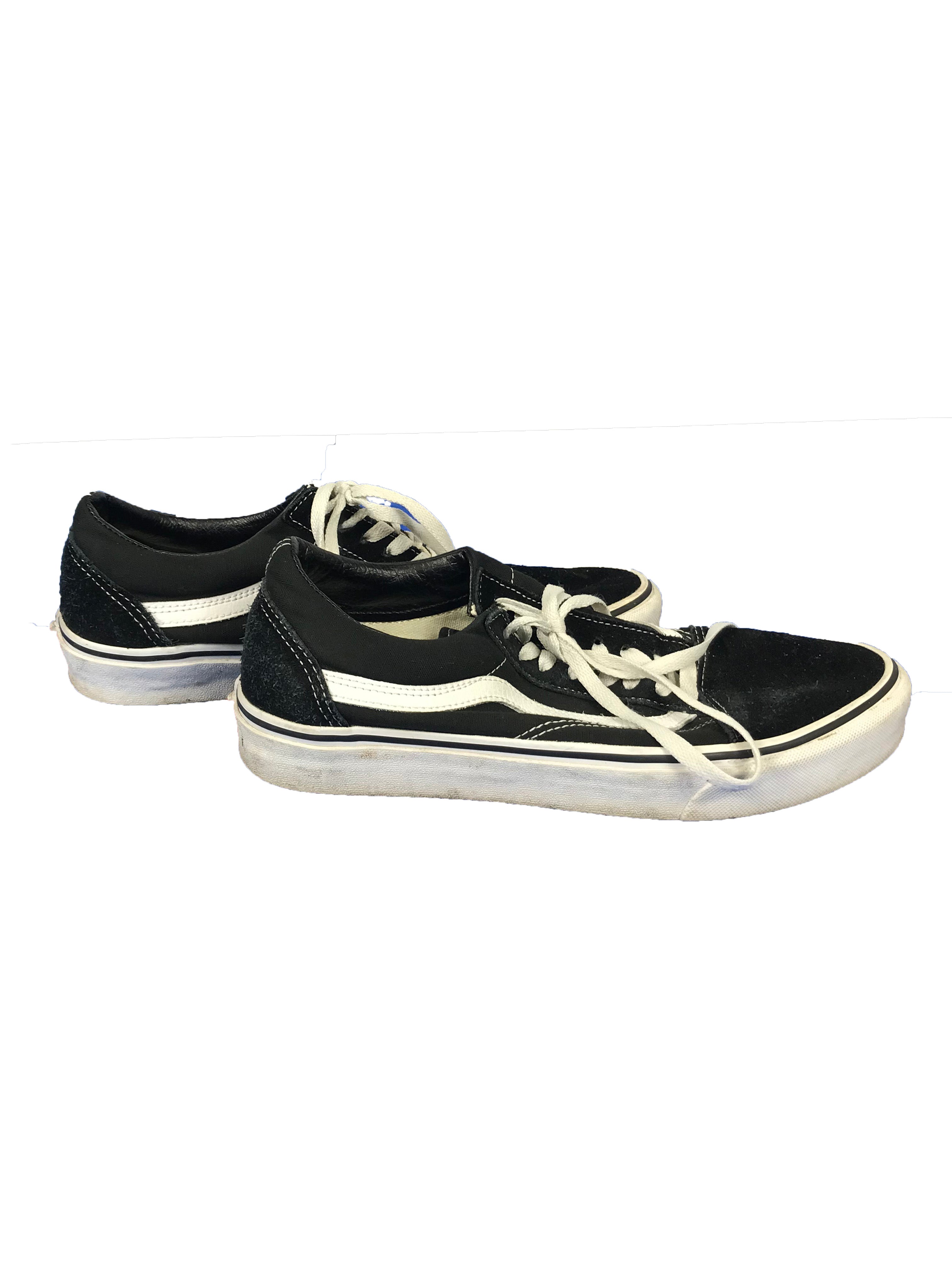 Vans Off The Wall Old Skool Black Low Top Sneaker Unisex Size 8.5/10 – MSU  Surplus Store