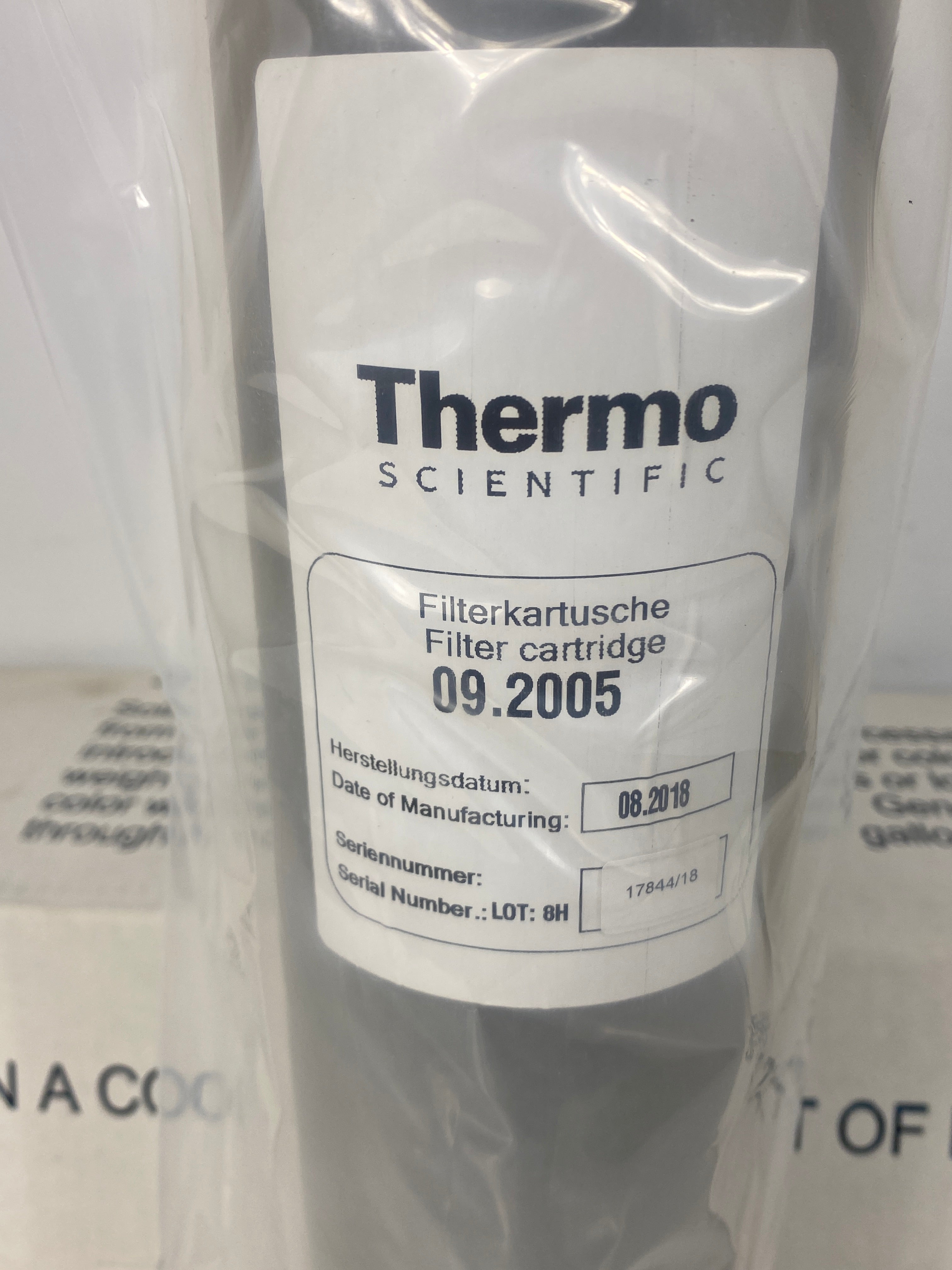 Thermo Scientific 09.2005 GenPure LabTower Filter Cartridge *Sealed*