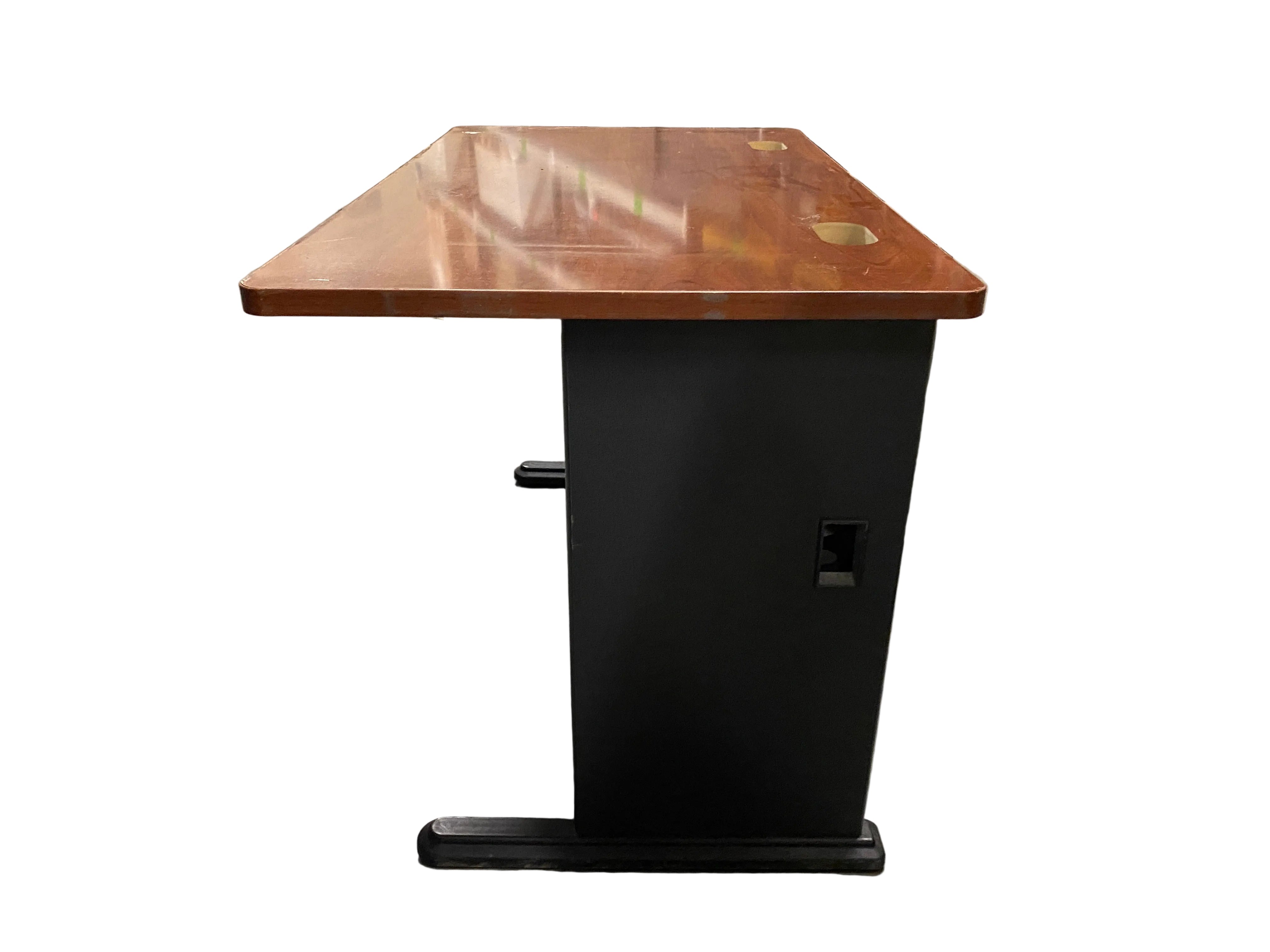 Bush Business Furniture #WC90448A Cherry Wood Top Desk