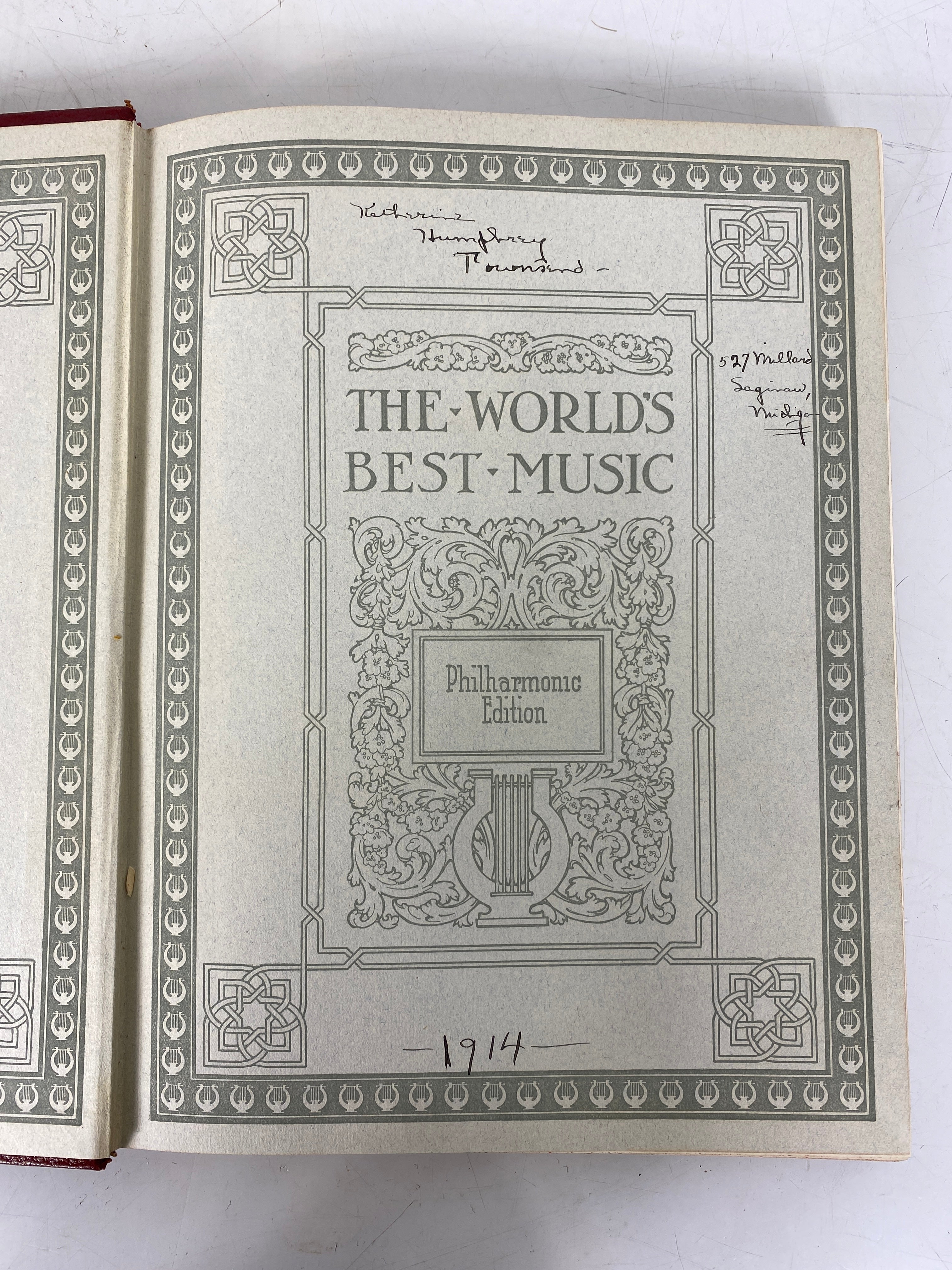 3 Vols: The World's Best Music (IX/X)/Modern Music & Musicians 1912-13 HC